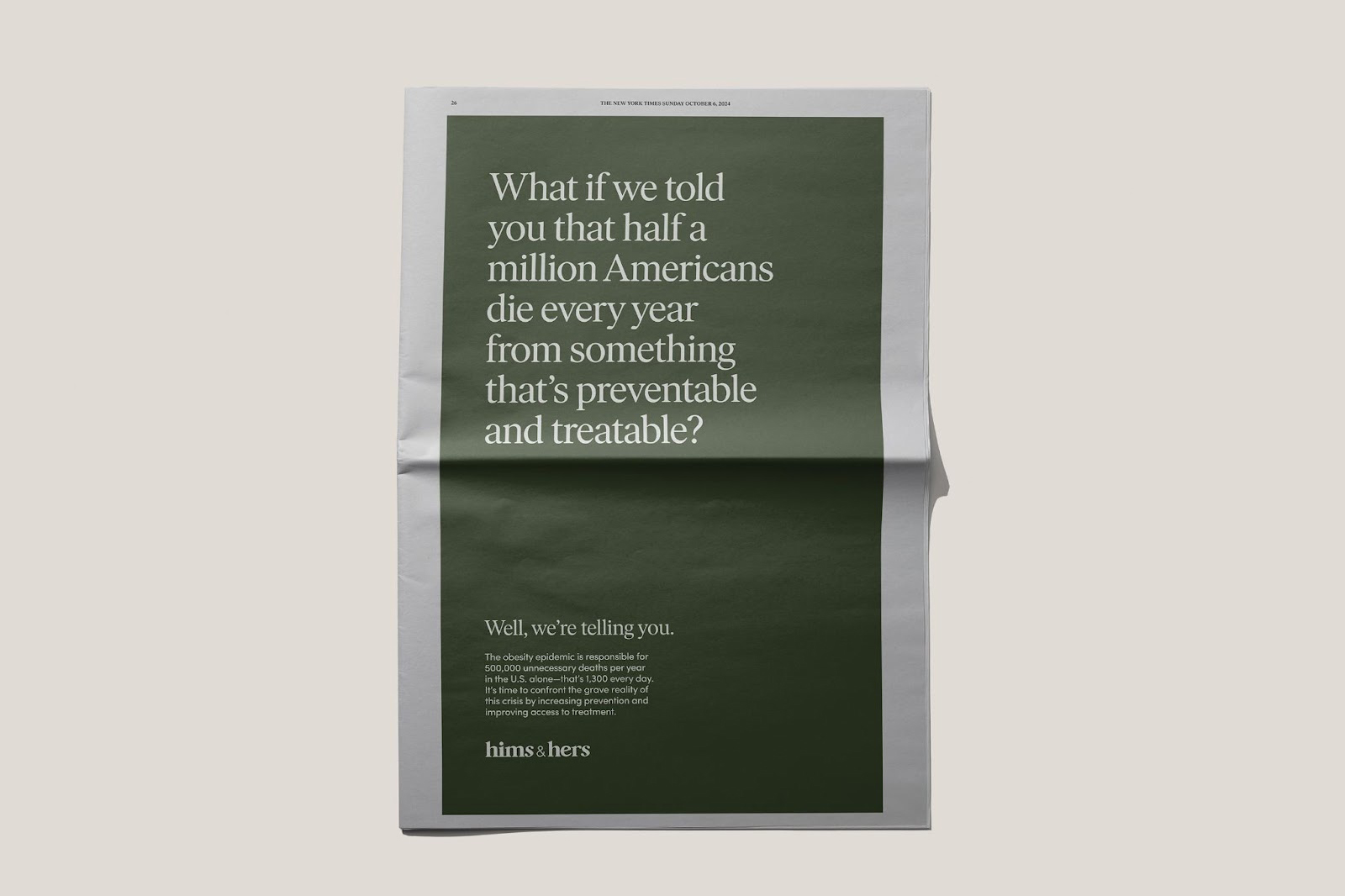 hers glp 1 commercial Hims & Hers promotes GLP-1 obesity drugs in New York Times