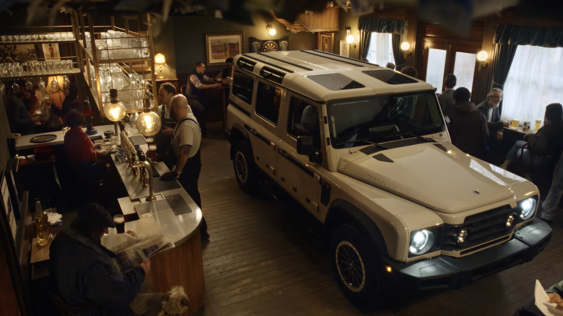 Ineos Grenadier’s British pub origins inspire new ad campaign to build global brand awareness