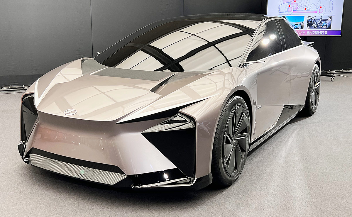 Lexus shows LF-ZC, LF-ZL concepts as new Tesla-fighting EVs