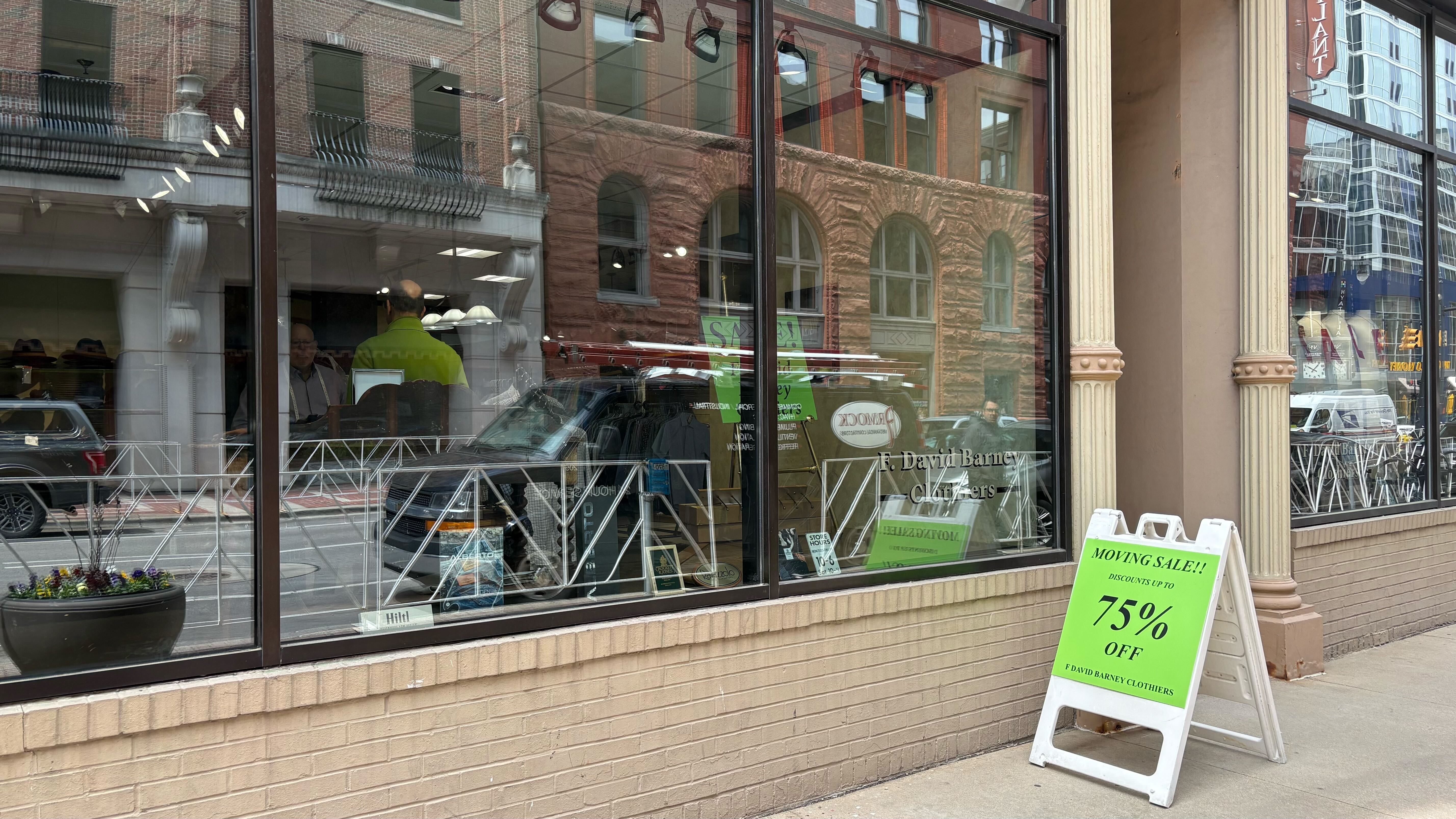 Downtown Grand Rapids loses longtime men’s clothing store as owner retires
