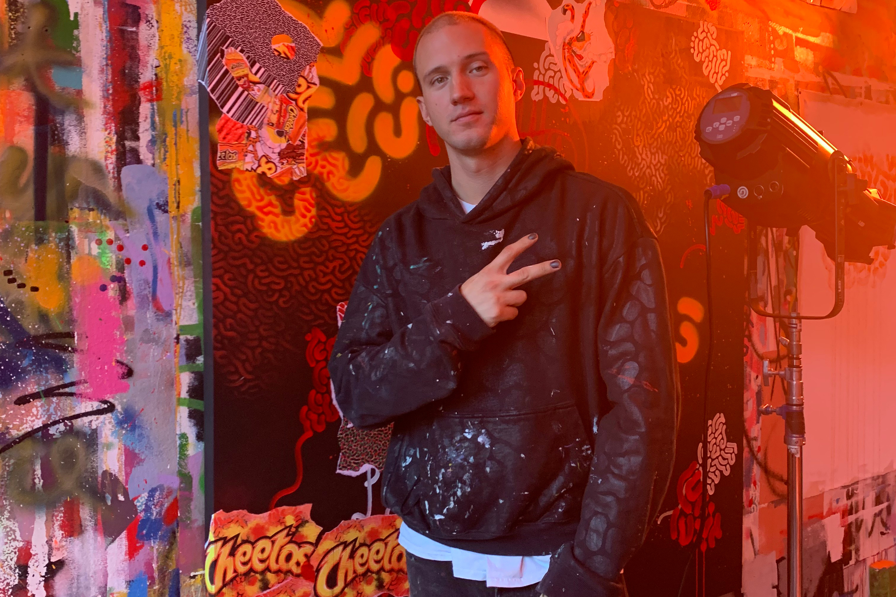 Cheeto Rapper Cheetos' 'cheetle' to be featured in art exhibit - Ad Age