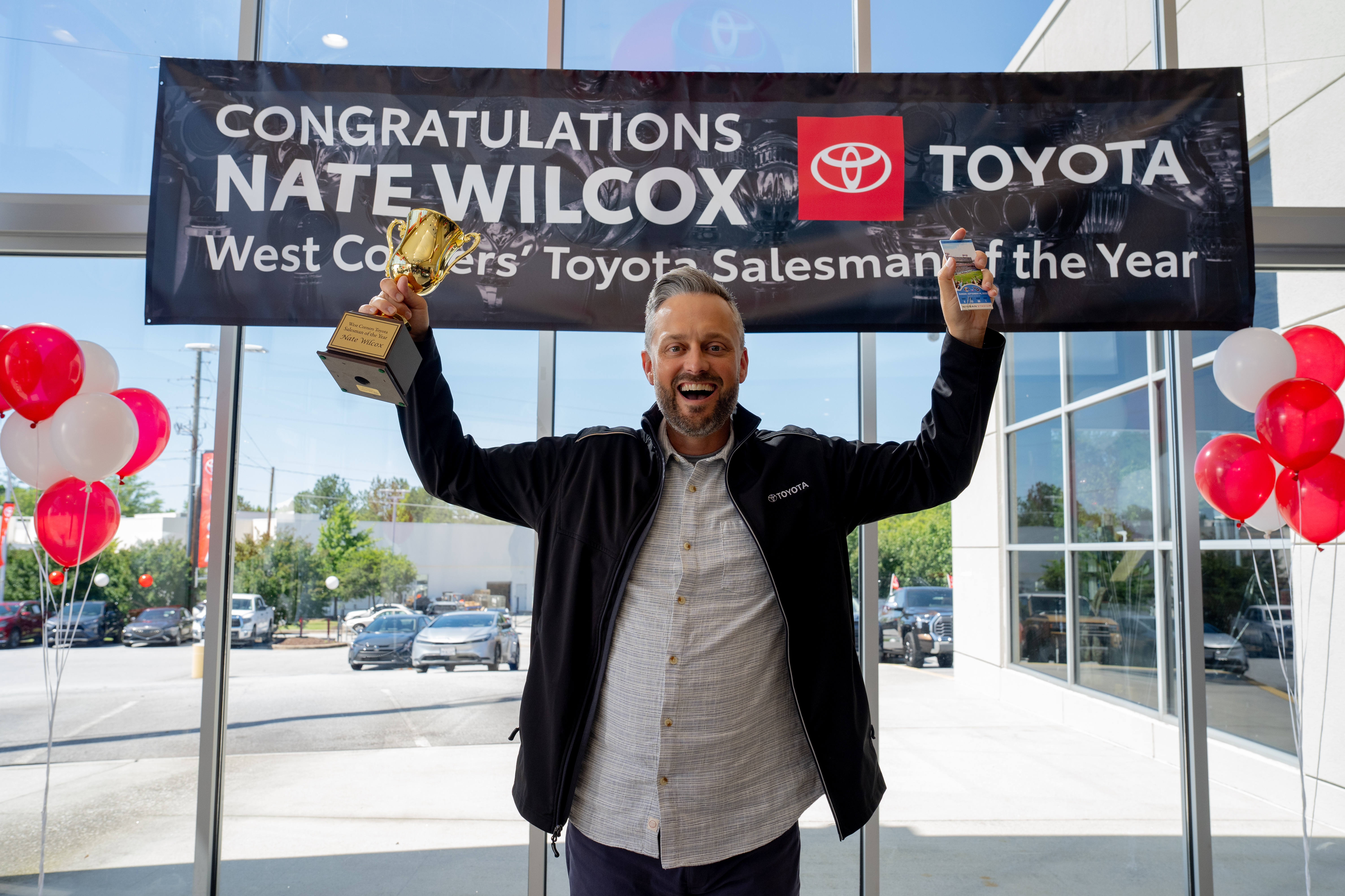 Comedian Nate Bargatze is a Sienna-driving Toyota salesman in ‘The Breadwinner’