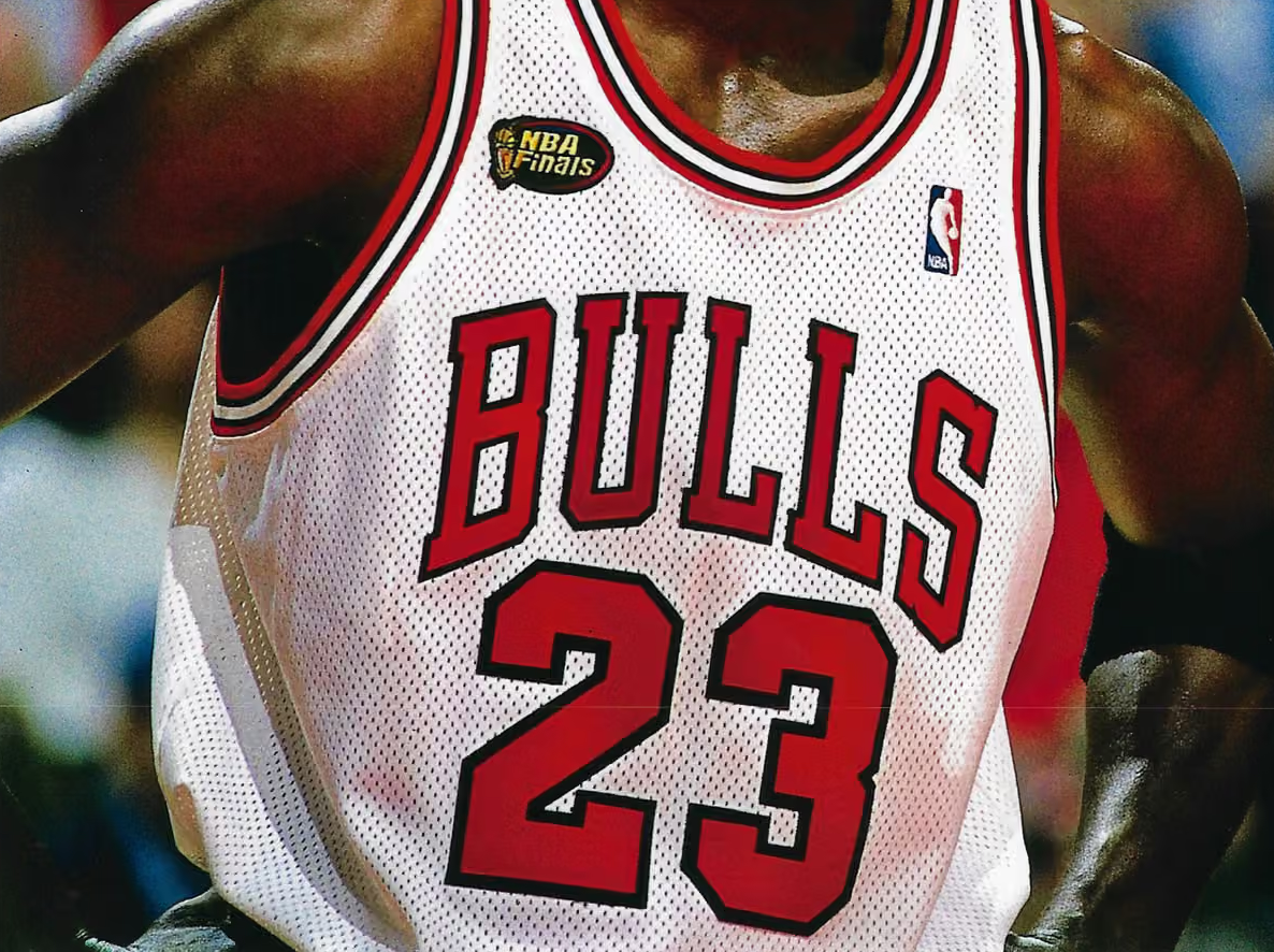 michael jordan bulls jersey dress sells for record $12.3 million graduation-party