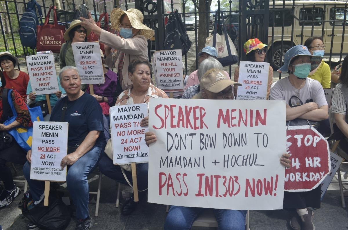 Home care workers end hunger strike amid ongoing push to ban 24-hour shifts