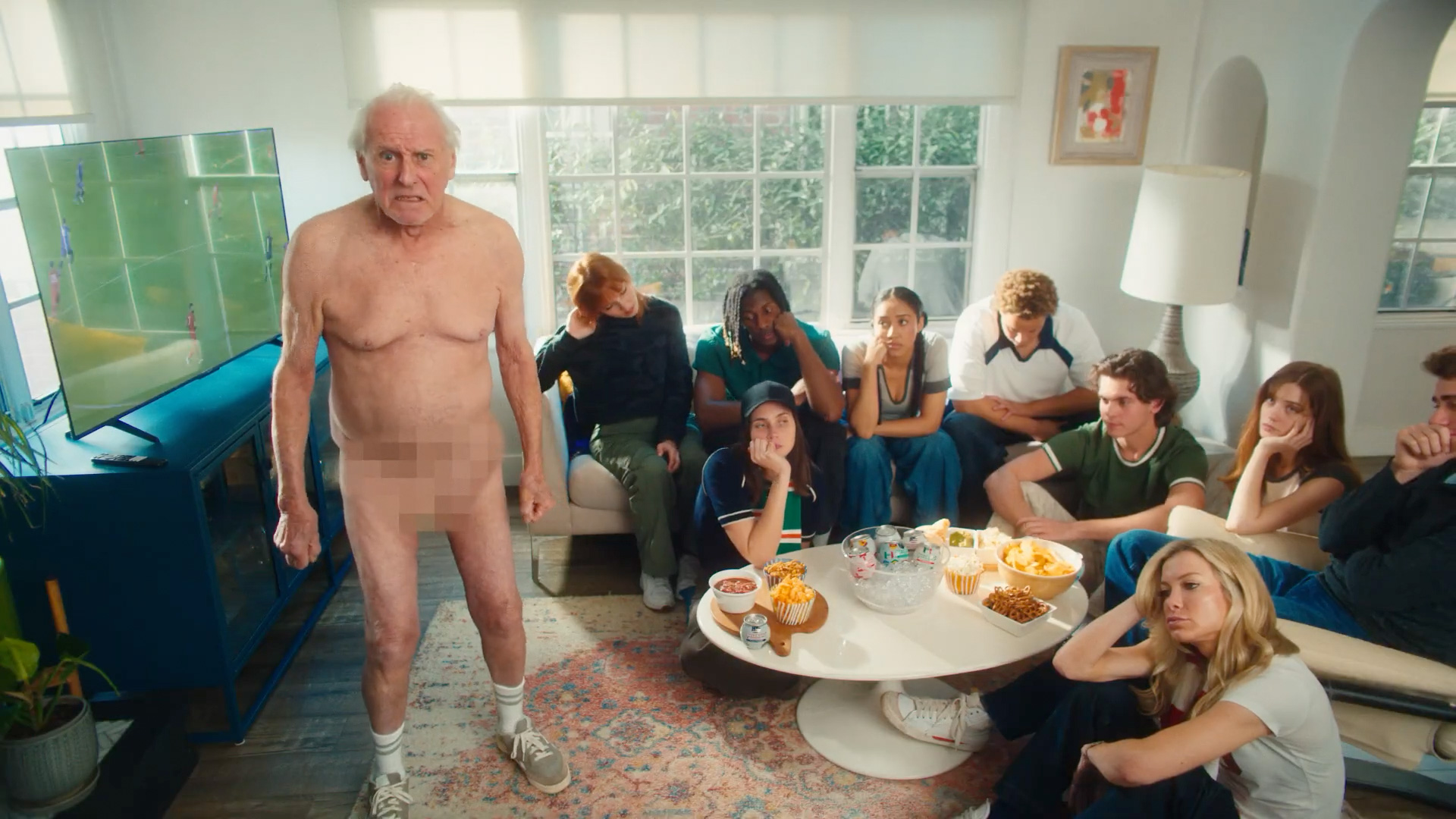 BuzzBallz's summer soccer campaign stars a washed-up streaker named Steve