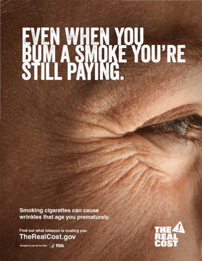 anti cigarette slogans After a Long Wait, FDA's Latest Anti-Smoking Campaign Arrives Next Week