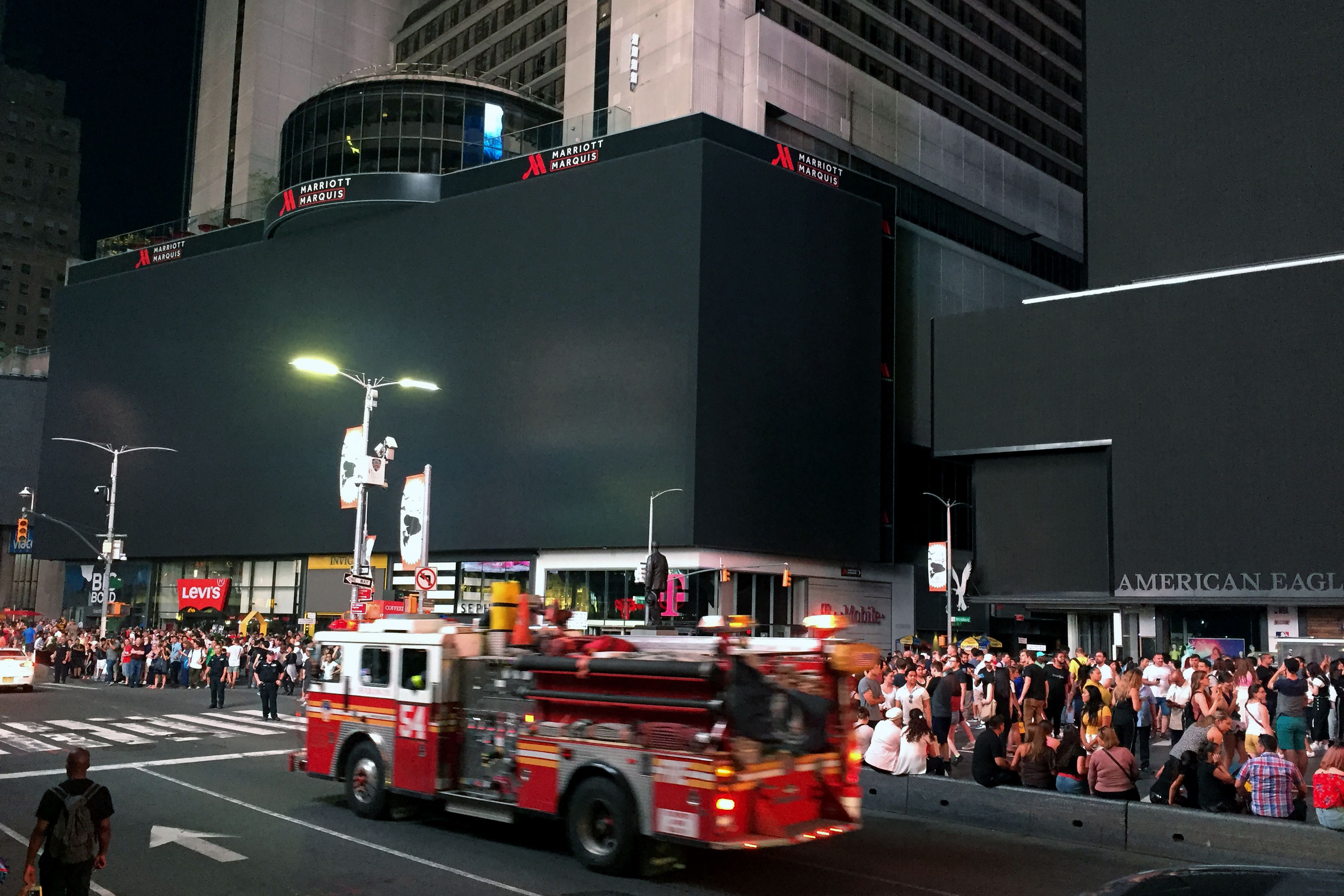 Here’s what Times Square looks like with partial ad-blocking - Ad Age