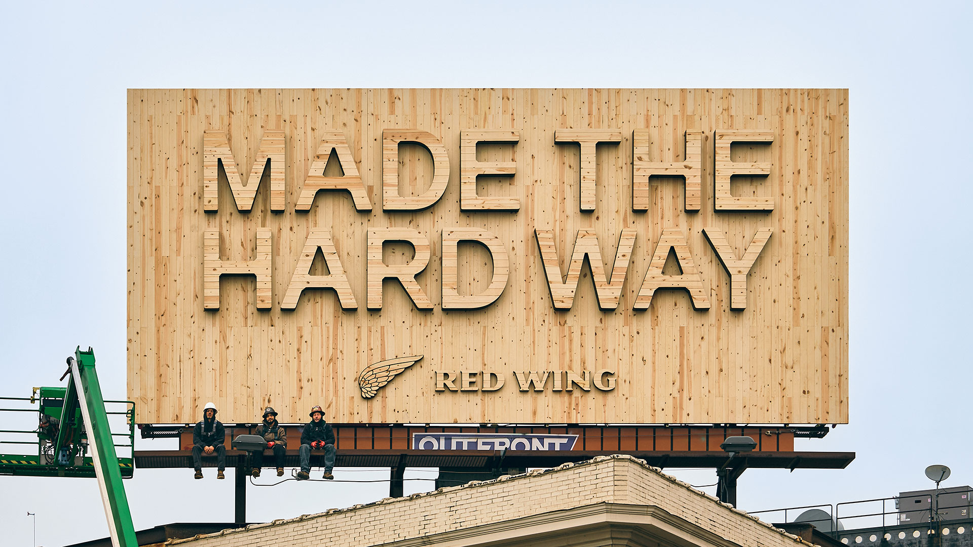 Red Wing's new campaign was made the hard way, just like the boots