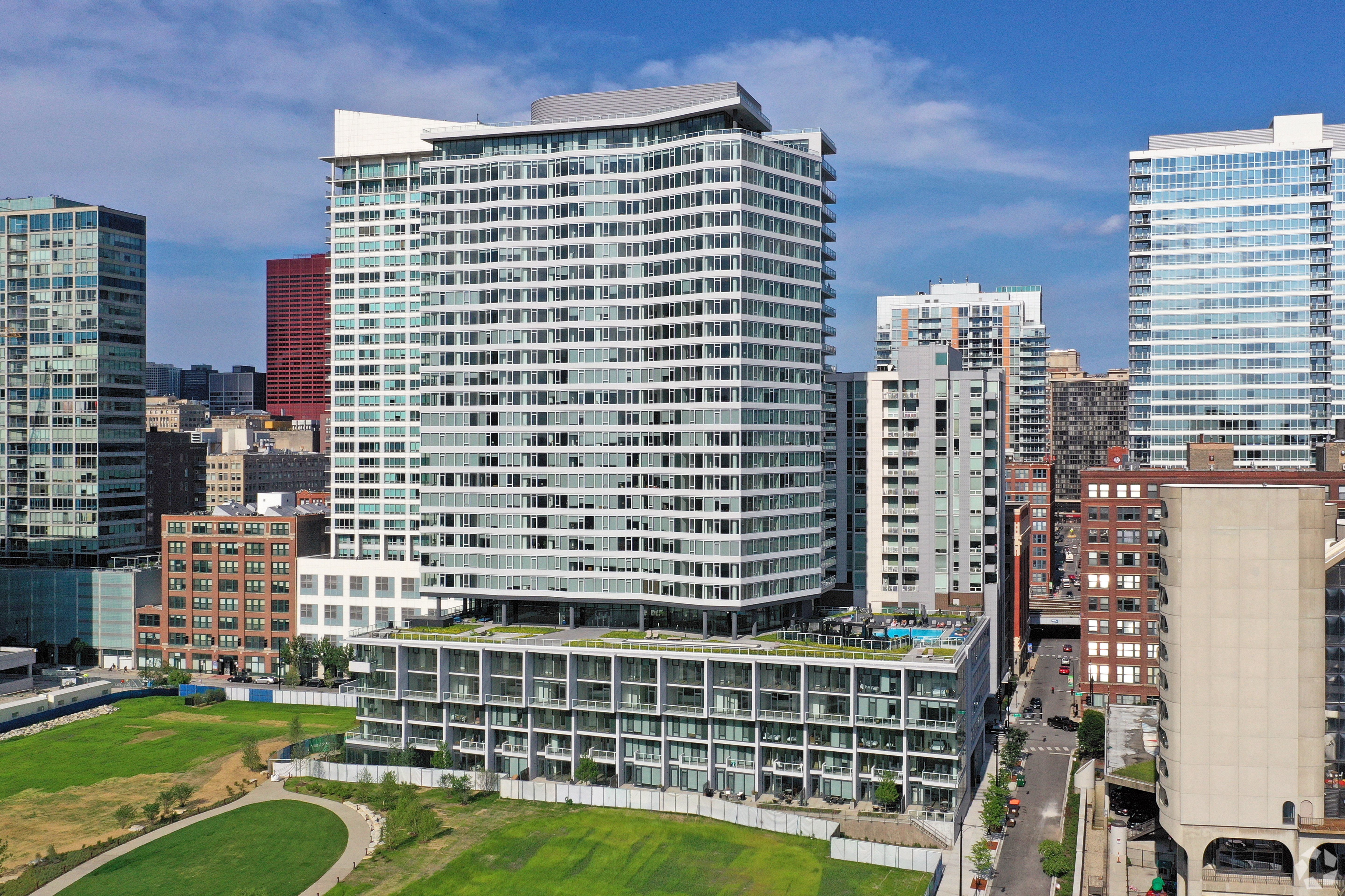 South Loop apartment tower near The 78 listed for sale