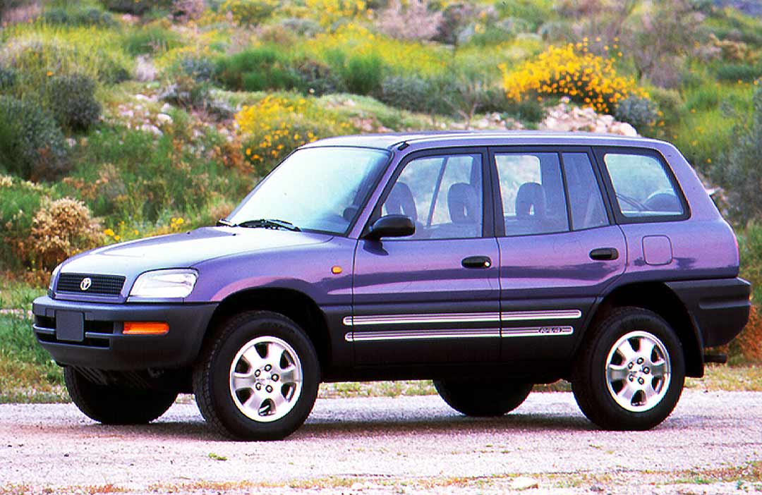 Toyota RAV4, heralding the crossover, is released in Japan in 1994