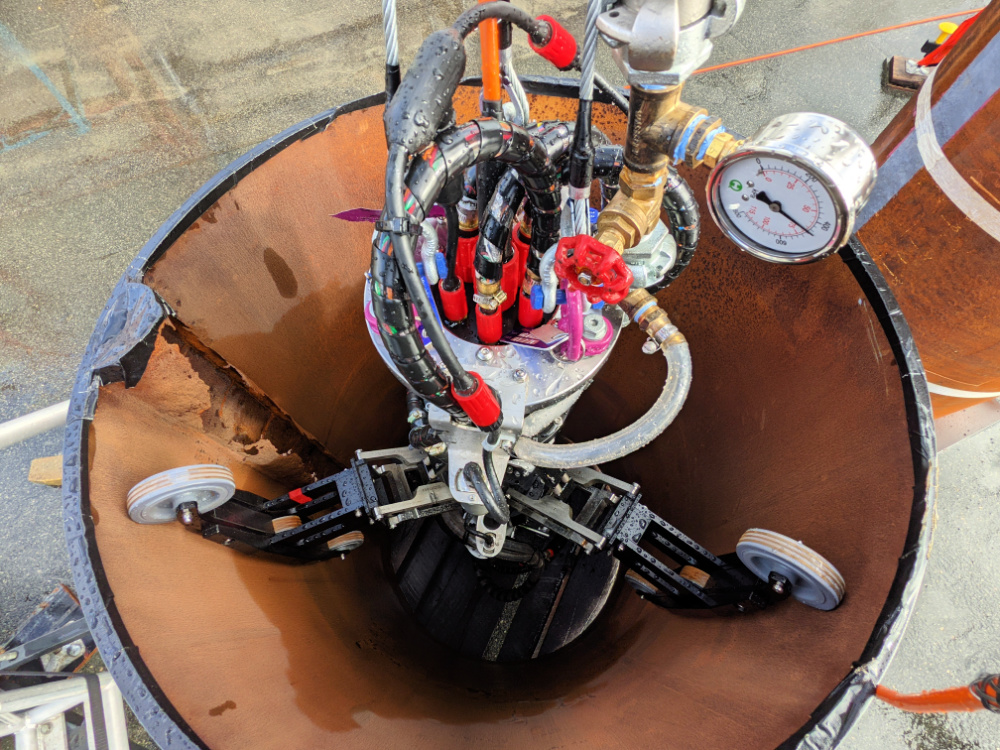 Robotic System Inspects Offshore Caissons - Hart Energy