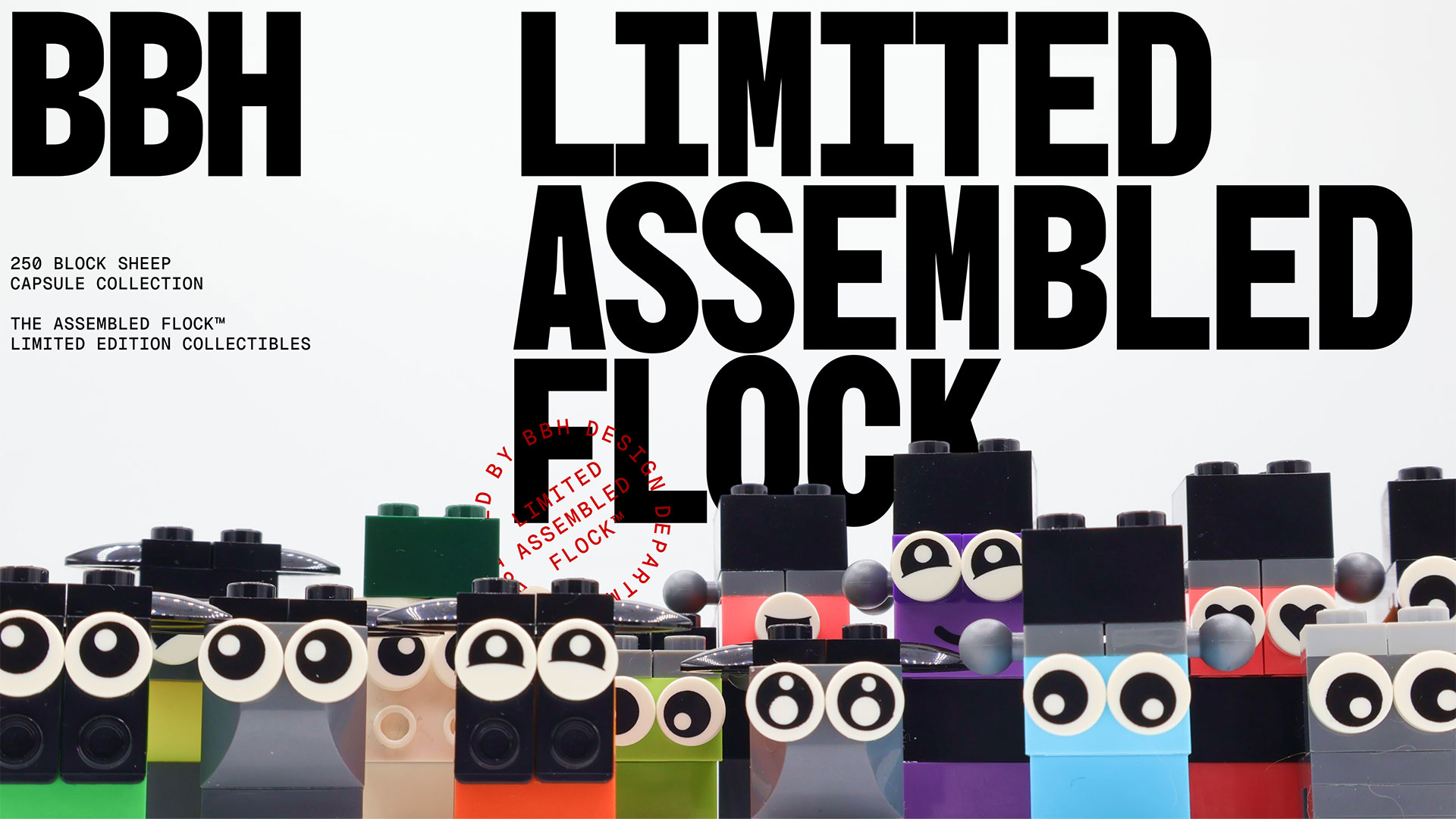 BBH USA made 250 unique Lego sheep in cute collectible drop for staffers