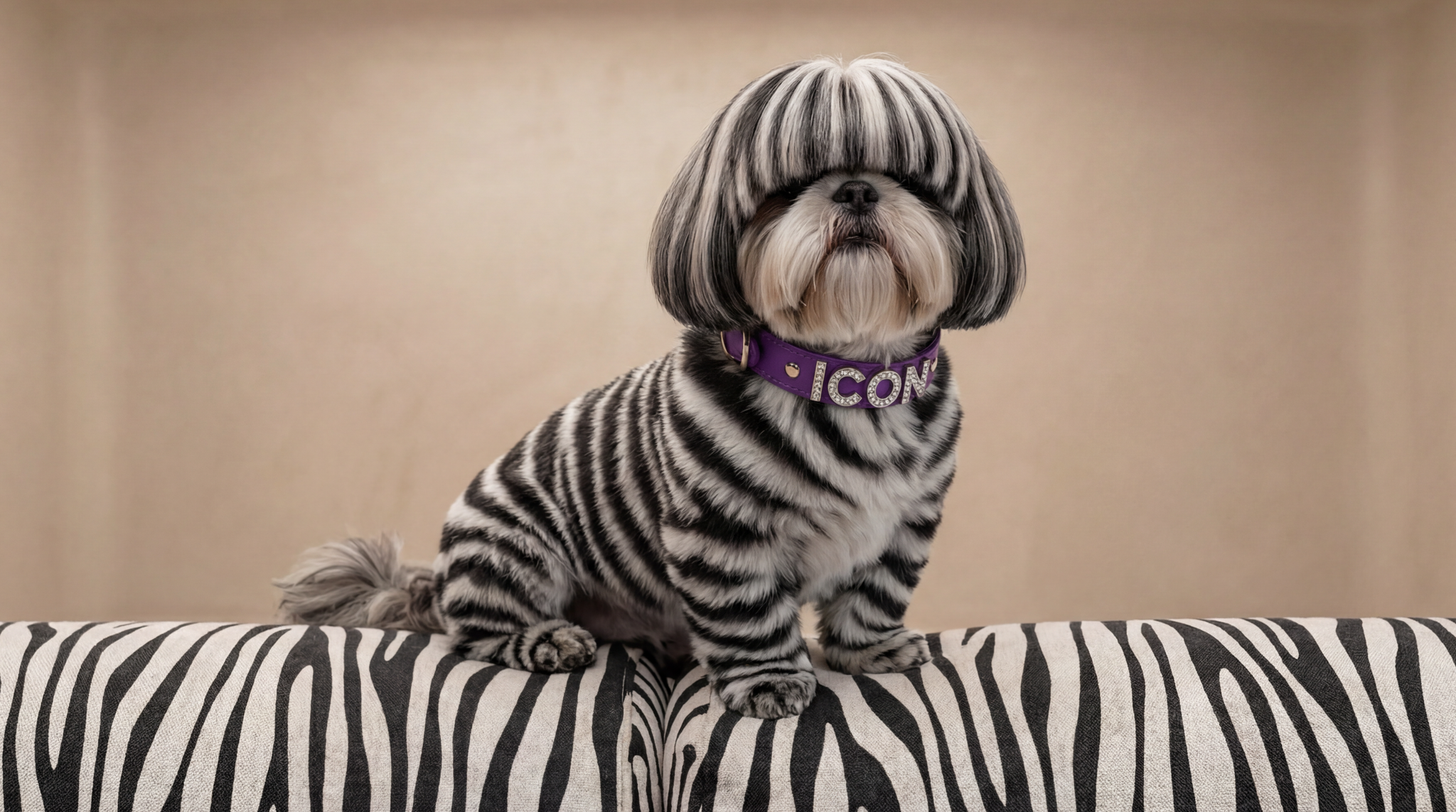 AI ad of the week: OMHU gives dogs the royal zebra treatment - Ad Age
