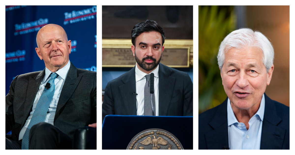 Mamdani continues to court Wall Street in meetings with Goldman’s Solomon, JPMorgan’s Dimon
