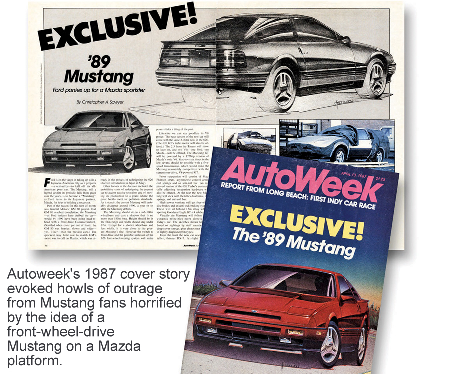 How Ford's pony car survived a brush with death - Automotive