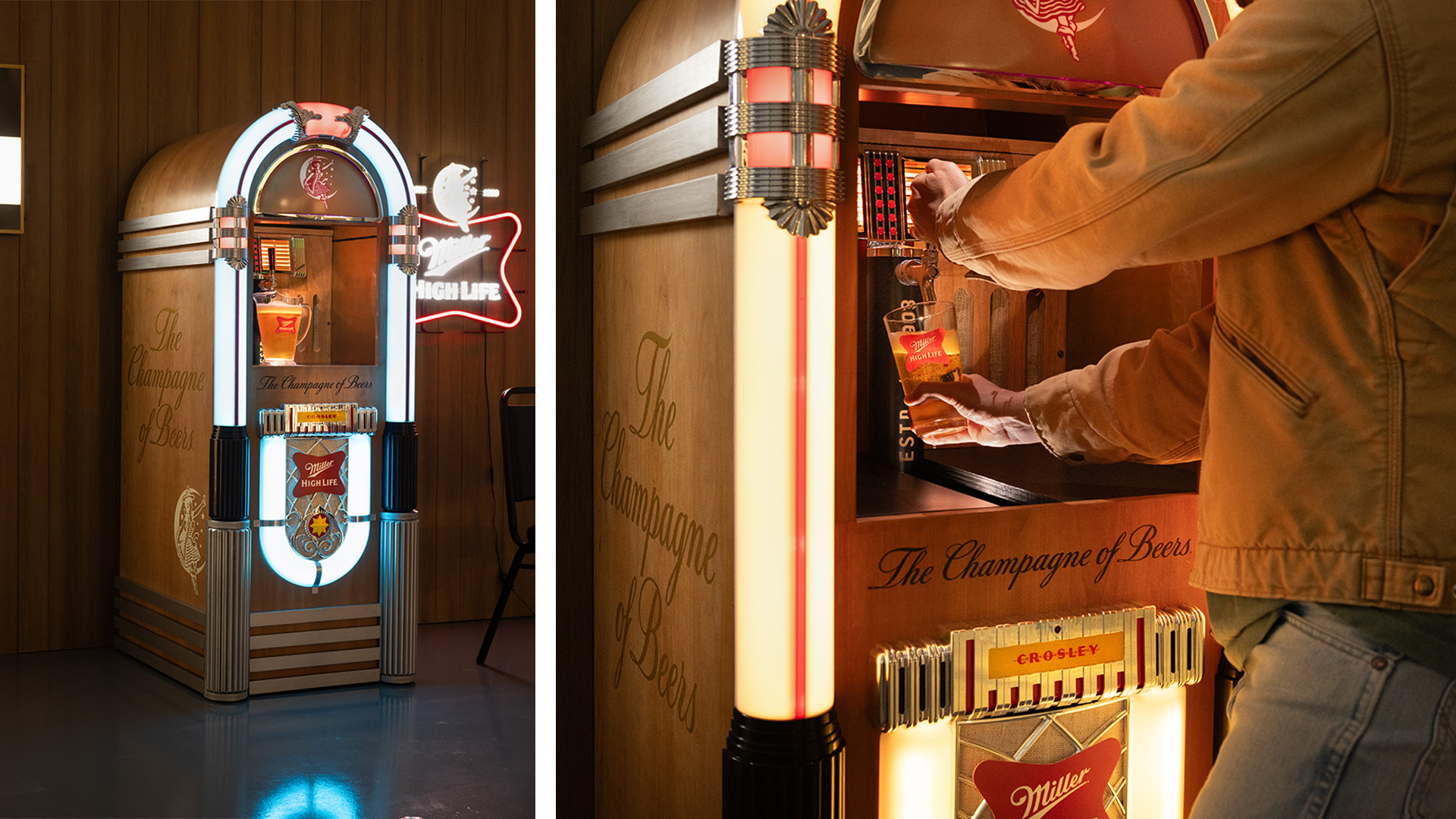 Miller High Life to auction one-of-a-kind ‘JukeKeg,' a jukebox with a beer tap