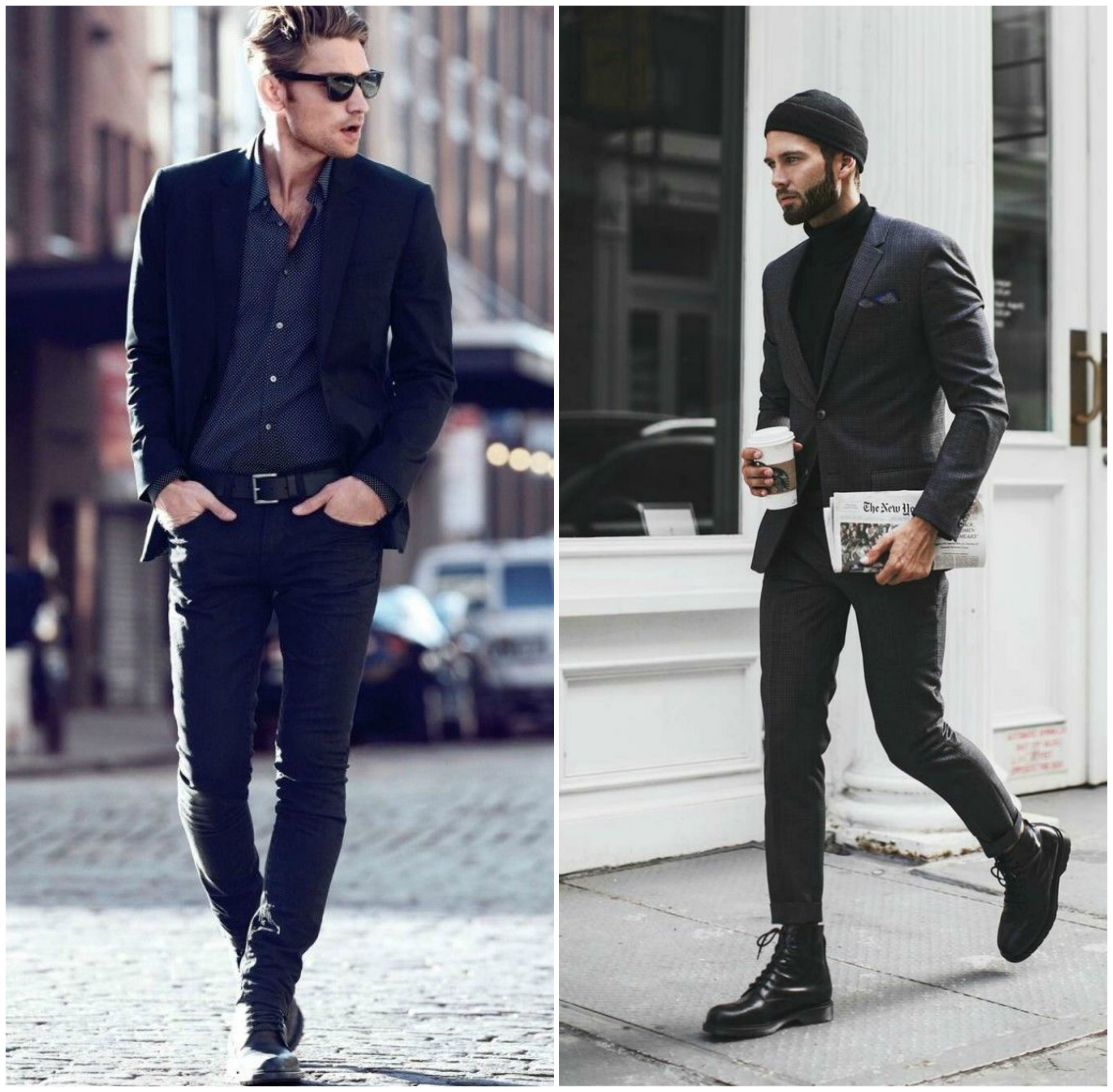 10 consejos de moda para hombres que sólo visten de negro