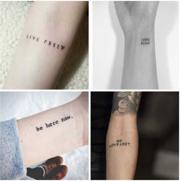 What Your Tattoo Font Says About You