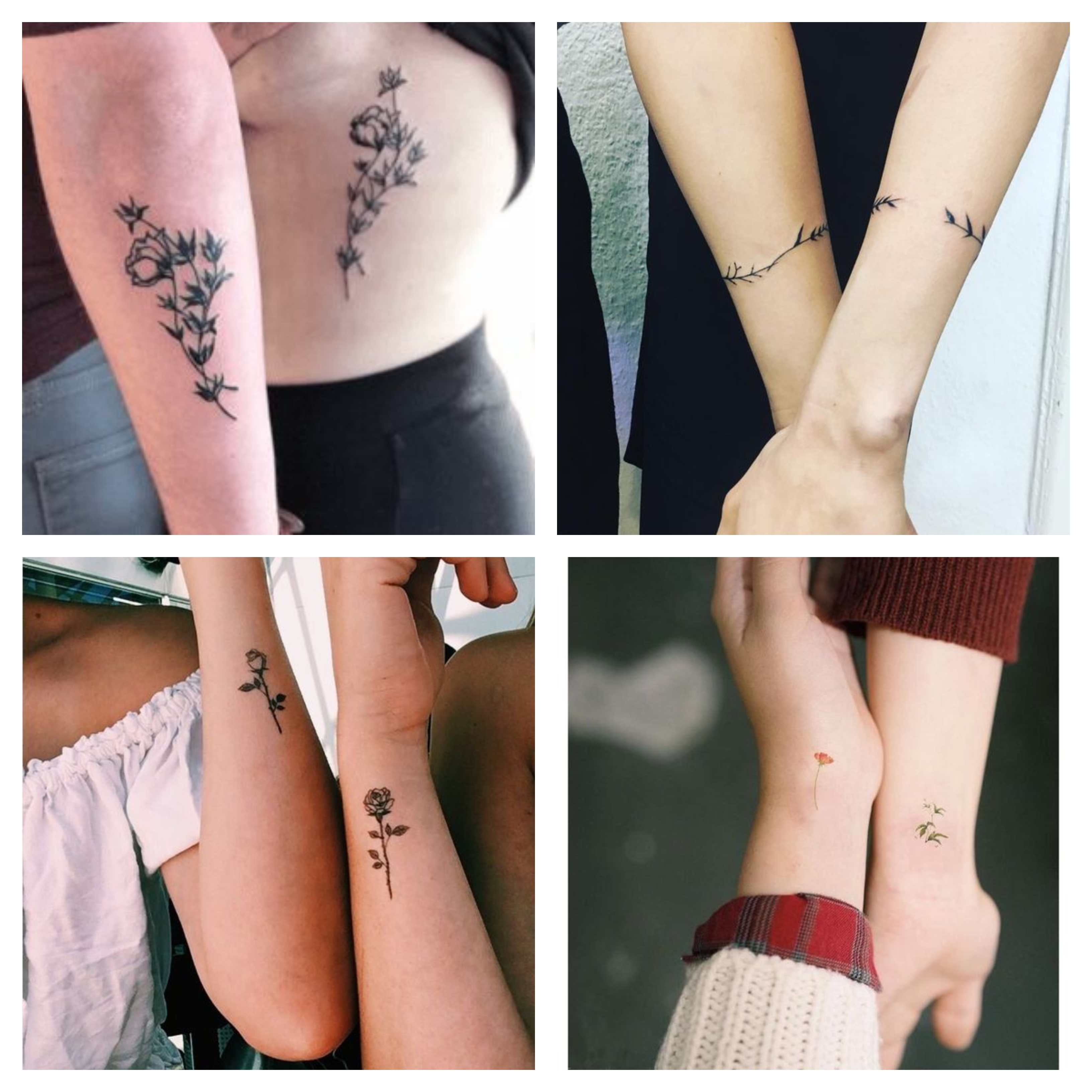 20 tatuajes de flores para las parejas que saben que su amor es para siempre