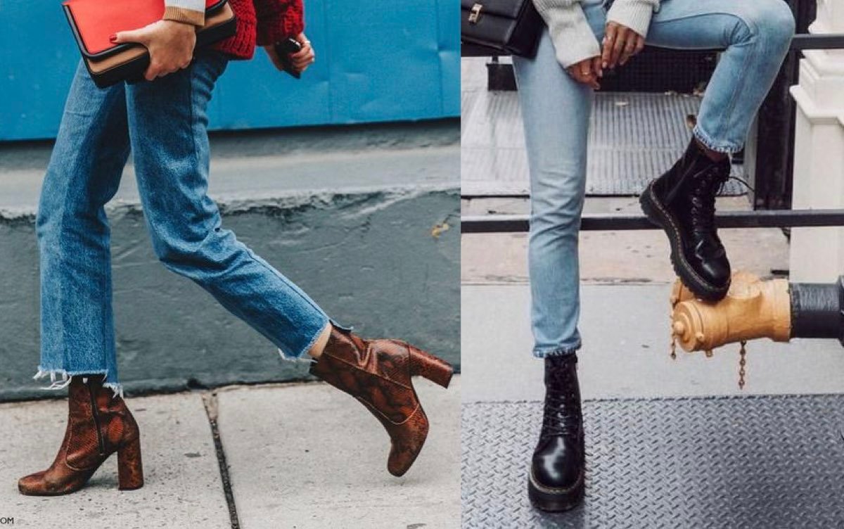 La manera correcta de usar jeans con botas no verte chaparrita