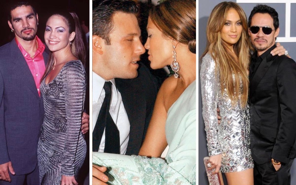 22 fotos de Jennifer Lopez y todos los hombres que ha tenido en su vida