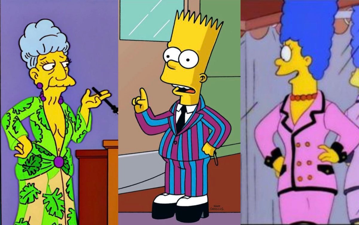 Las referencias que 'Los Simpson' hicieron al mundo de la moda