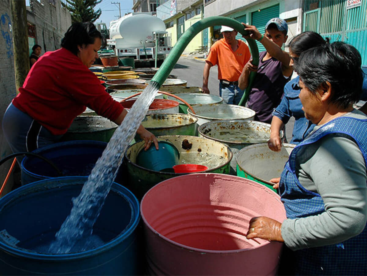 Por qué hay un problema complejo de agua en México?