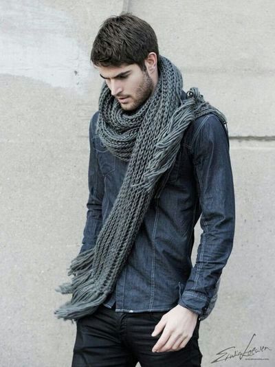 formas las hombre con estilo utiliza una bufanda