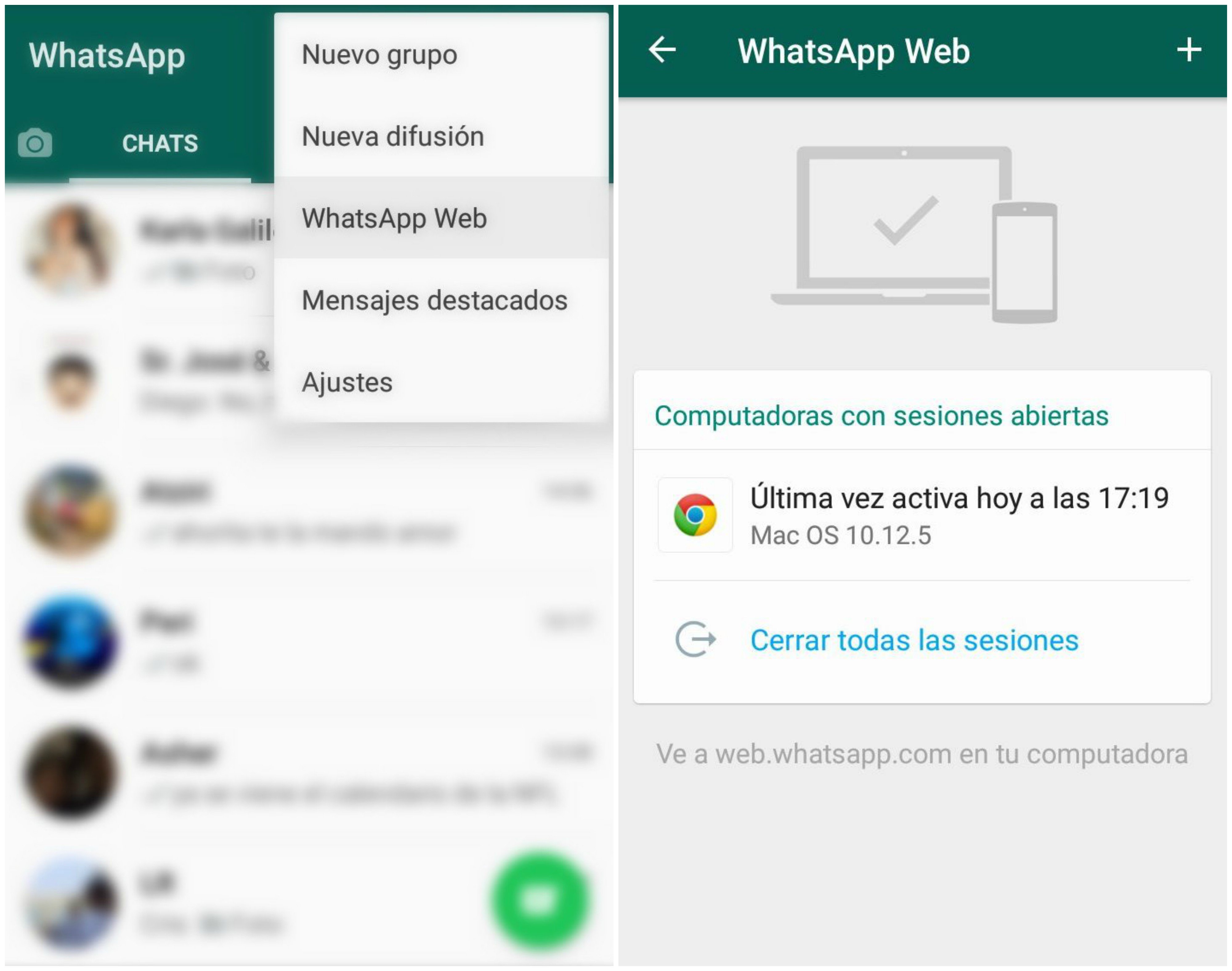 El truco de Whatsapp que le deja ver a tu pareja los mensajes que envías a  otras personas