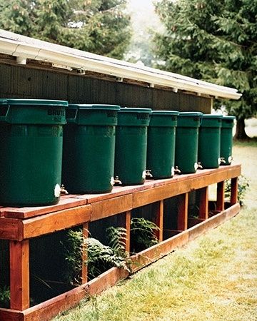 Cómo crear un recolector de agua de lluvia, paso a paso