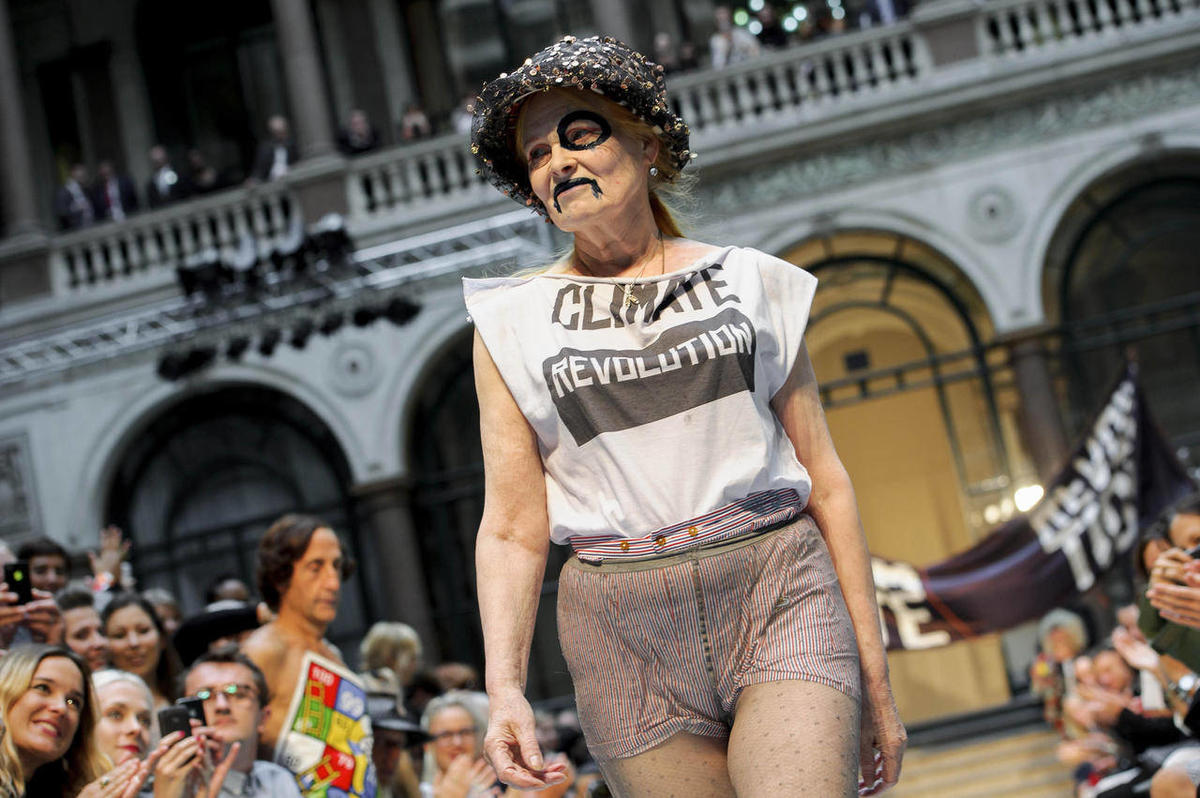 Vivienne Westwood casts herself as climate warrior – Deseret News