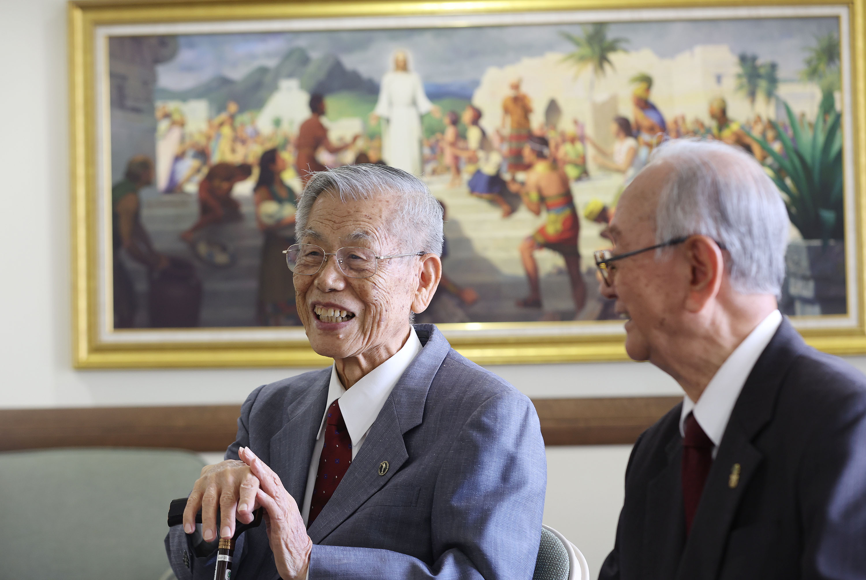 Former leaders in Okinawa share journey from sorrow to peace
