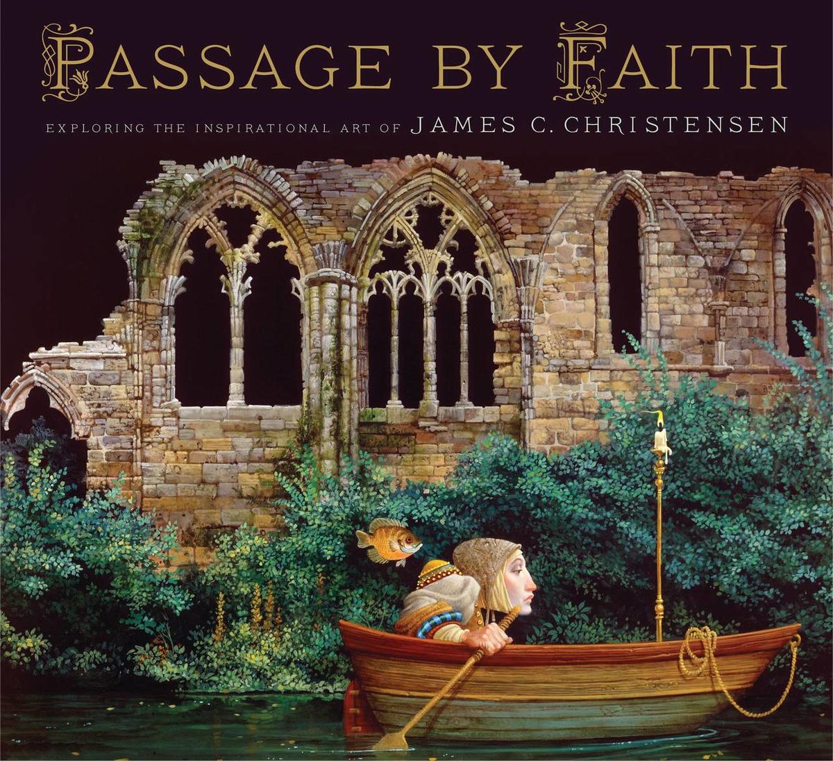 Passage by Faith' features a collection of whimsical, thought