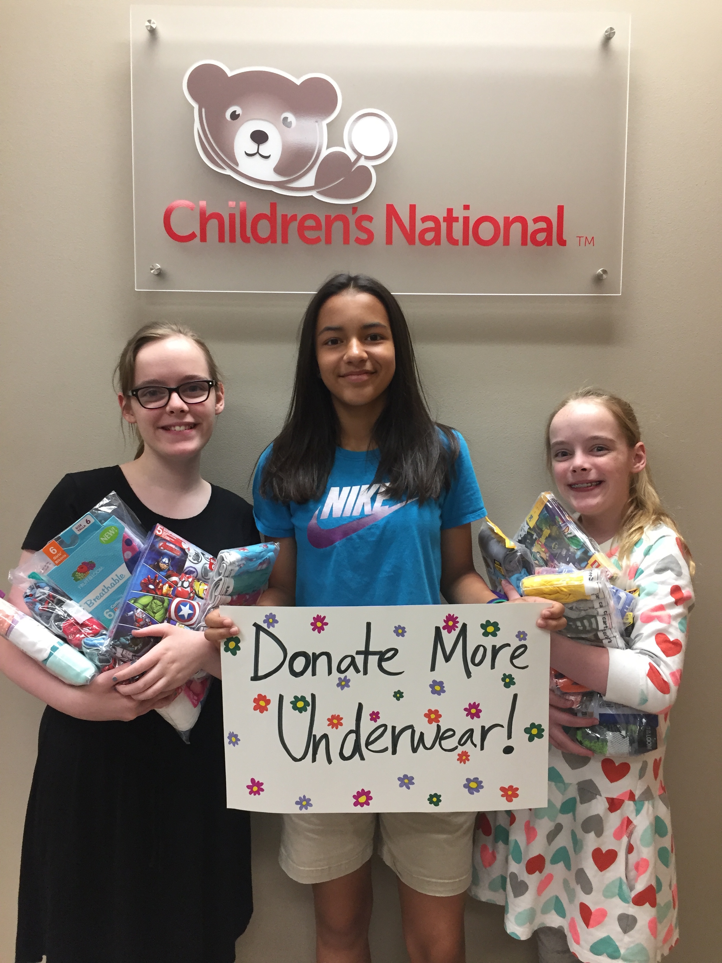 Why these teens donated more than 7,000 pairs of underwear to a Washington,  D.C. children's hospital – Church News