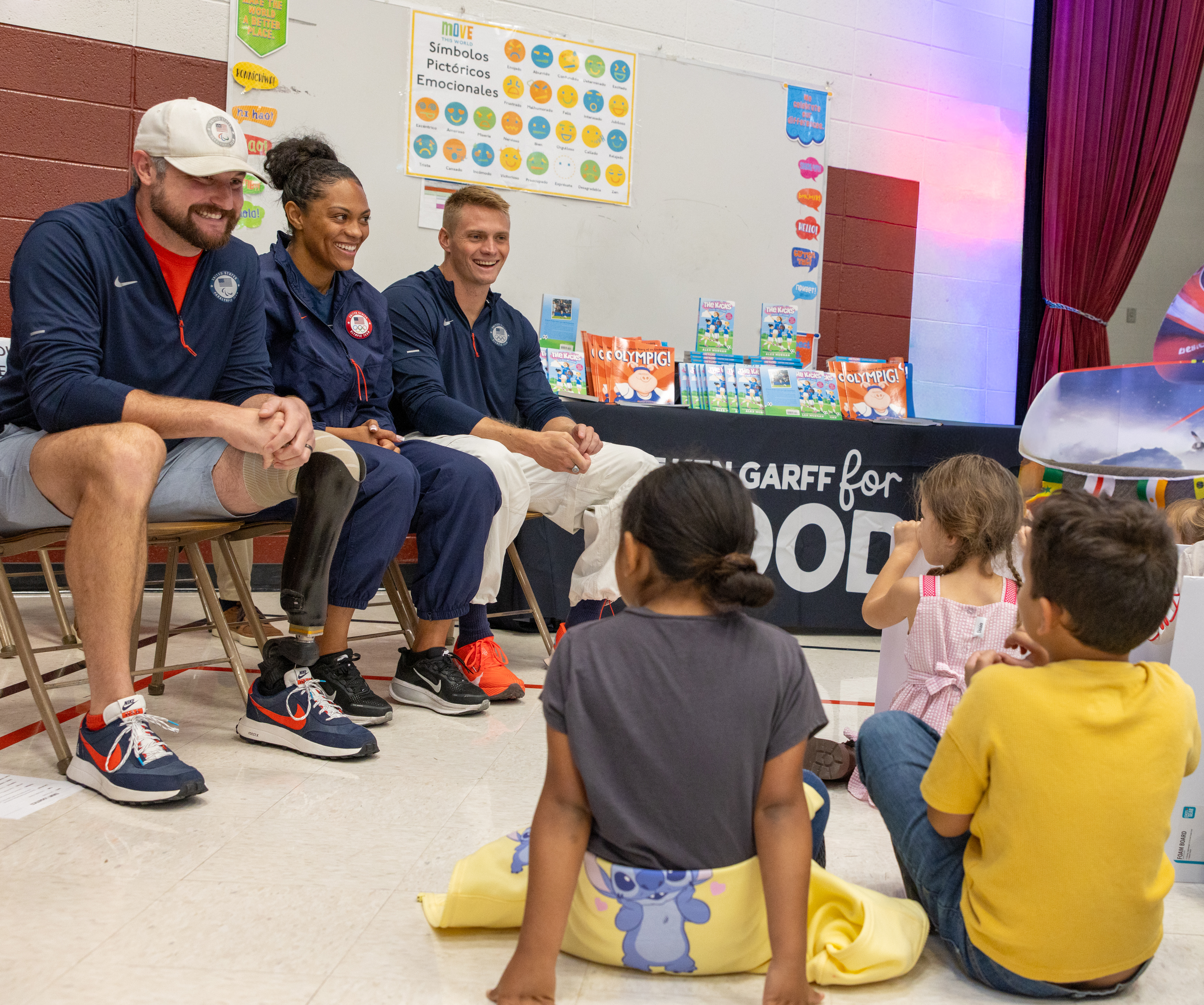 Lighting the torch of literacy and Olympic values at Utah’s elementary schools