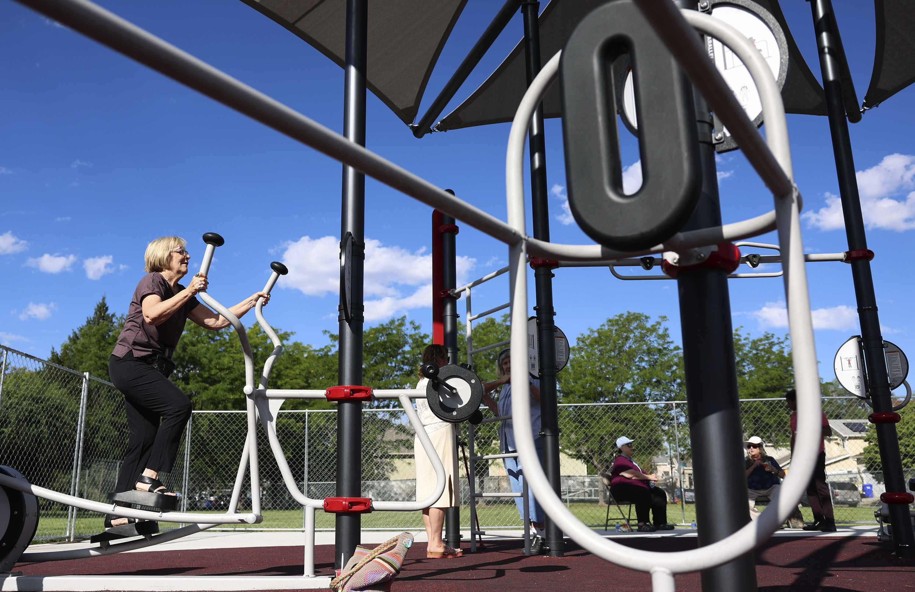 Outdoor Fitness Equipment …  Outdoor fitness equipment, Outdoor