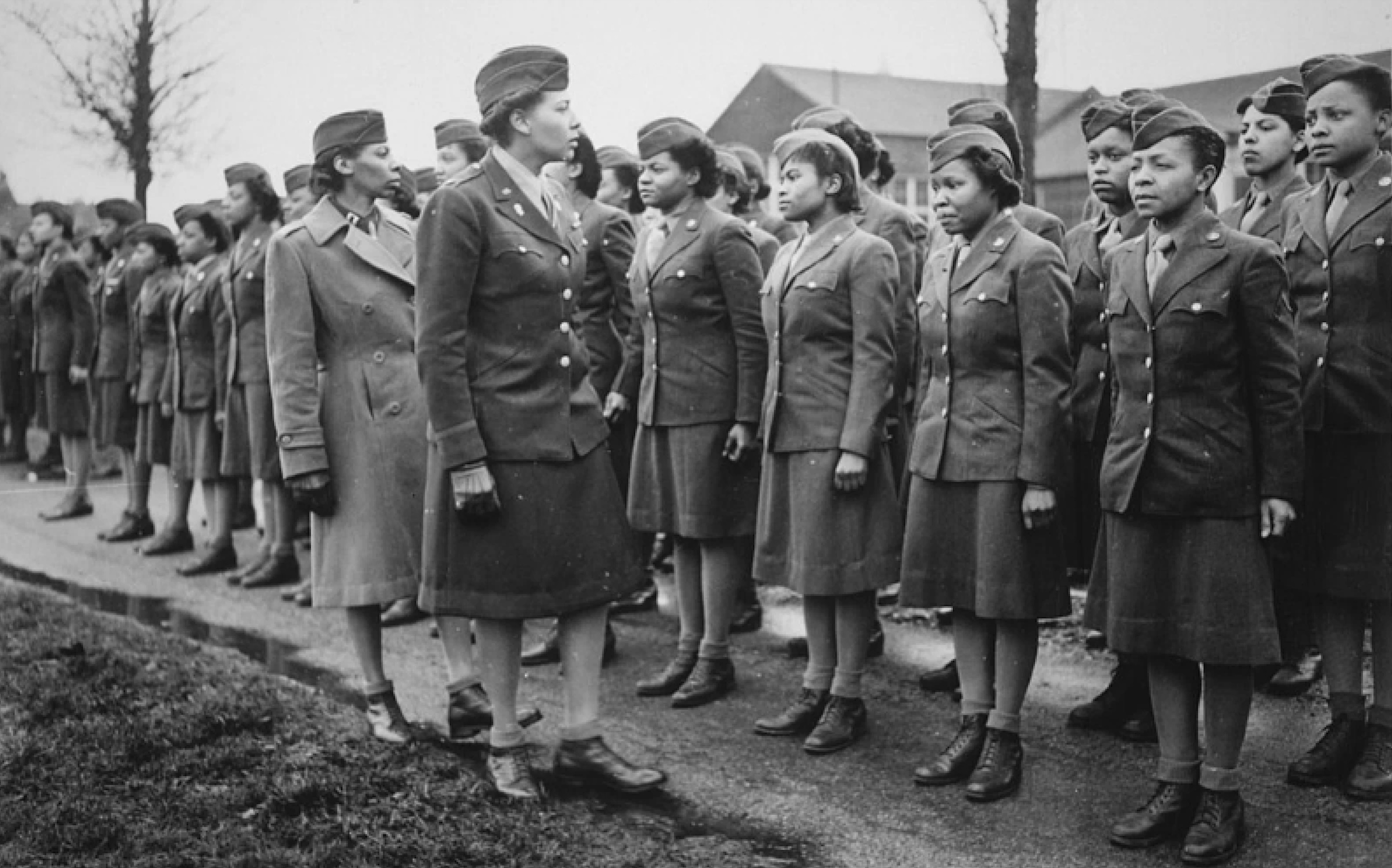 Hillarin Kid'sです FamilySearch helps honor the 'Six-Triple-Eight' WWII battalion