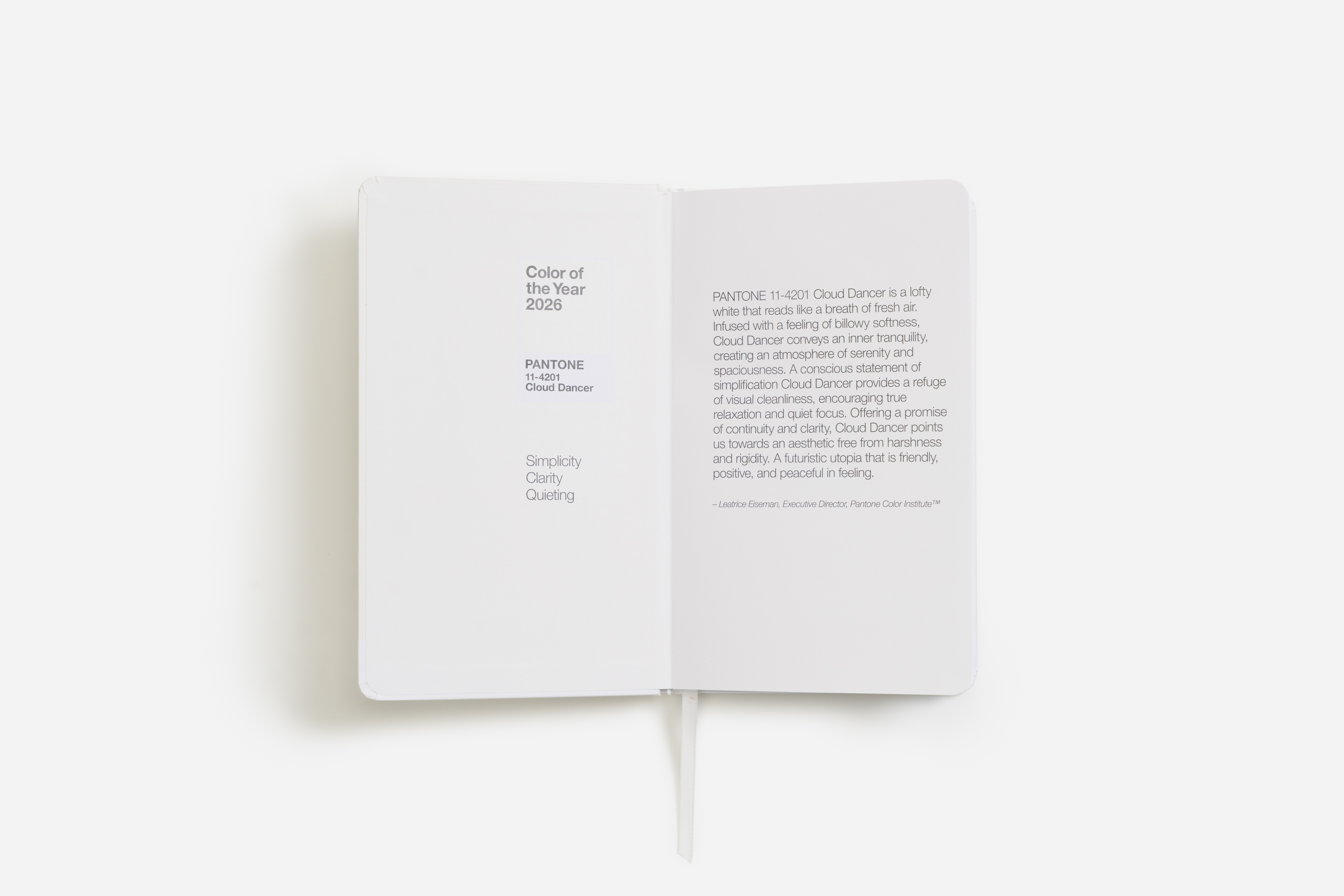 The color of 2026 will be ... white? Pantone's color of the year – Deseret  News