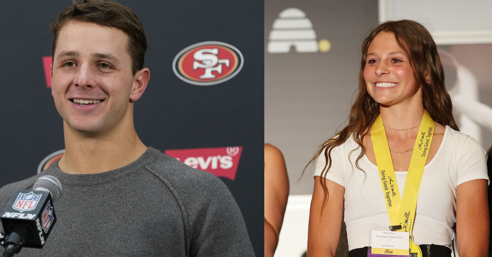 Super Bowl: Who is Anna Frey? Brock Purdy addresses his viral lookalike –  Deseret News