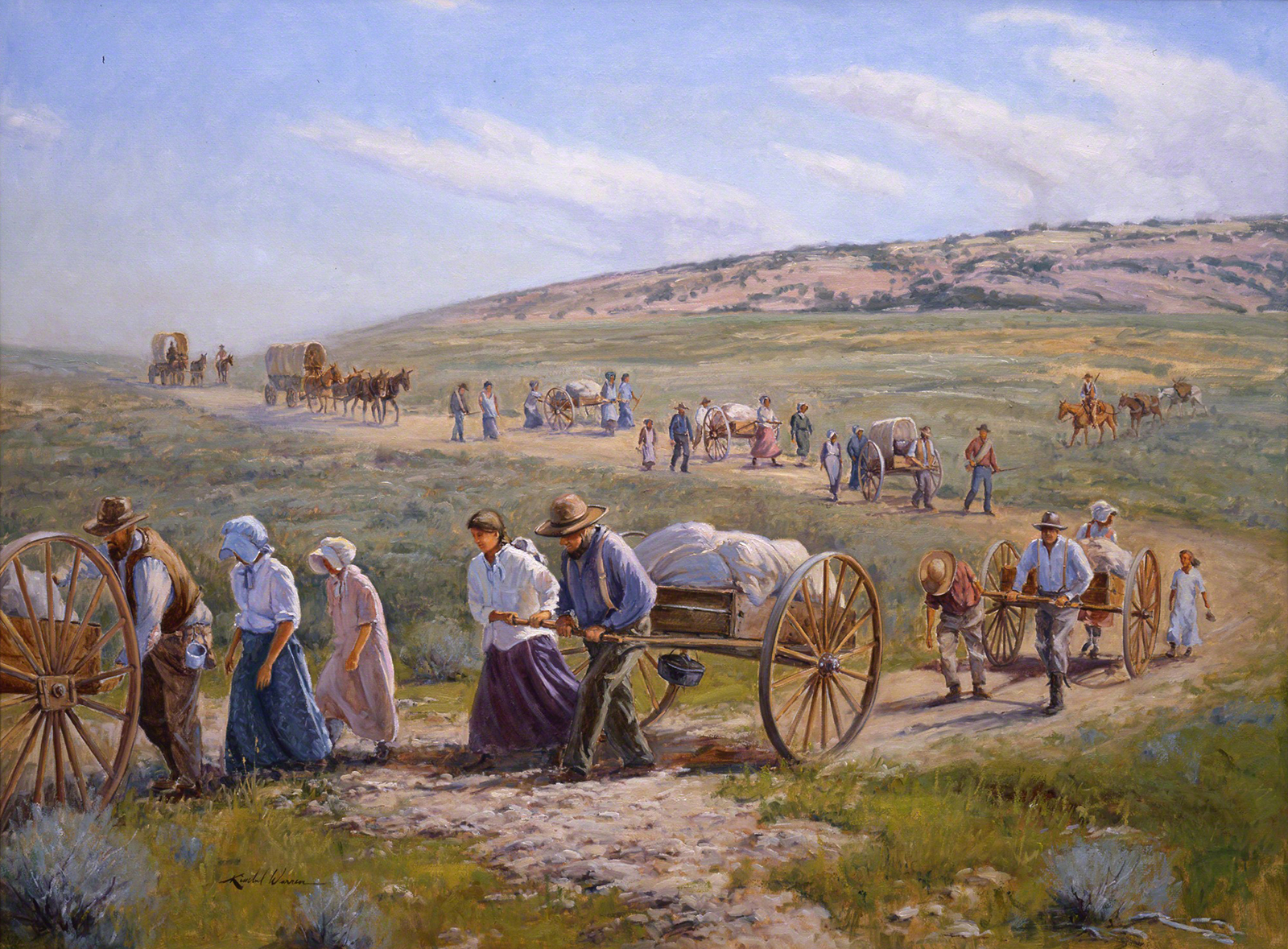 Pioneer trek re-creates Mormon hardships