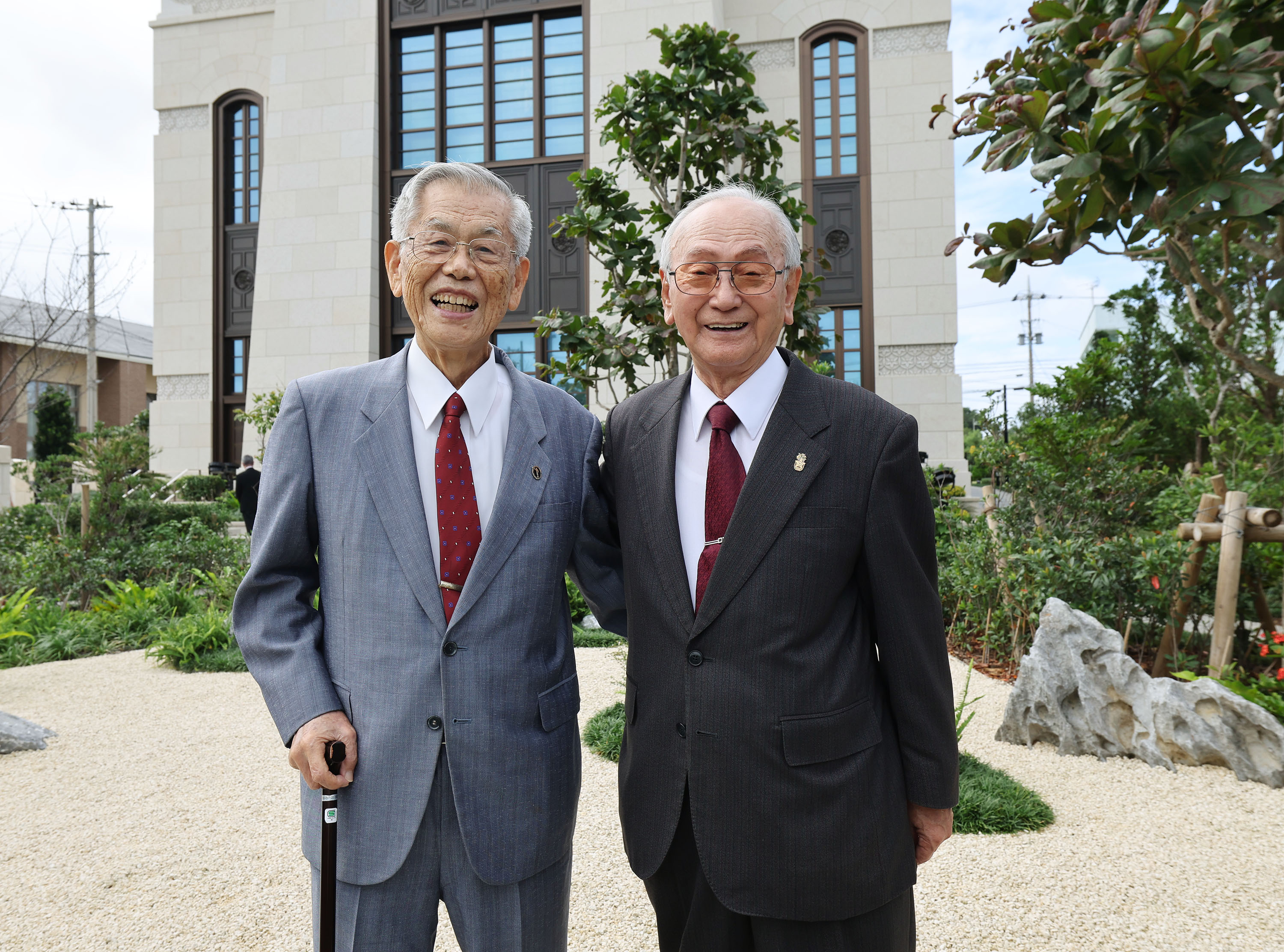 Former leaders in Okinawa share journey from sorrow to peace