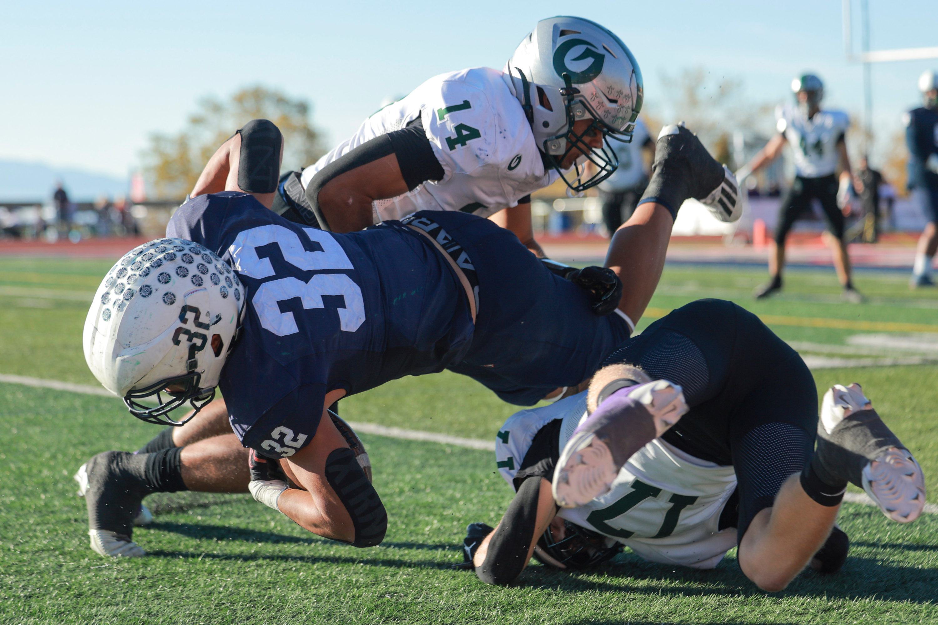 ★アメリカ軍＊第１０ＳＦ＊トロイの木馬スポーツパラシュートクラブ徽章（実物） High school football: Olympus, Woods Cross headline ultra