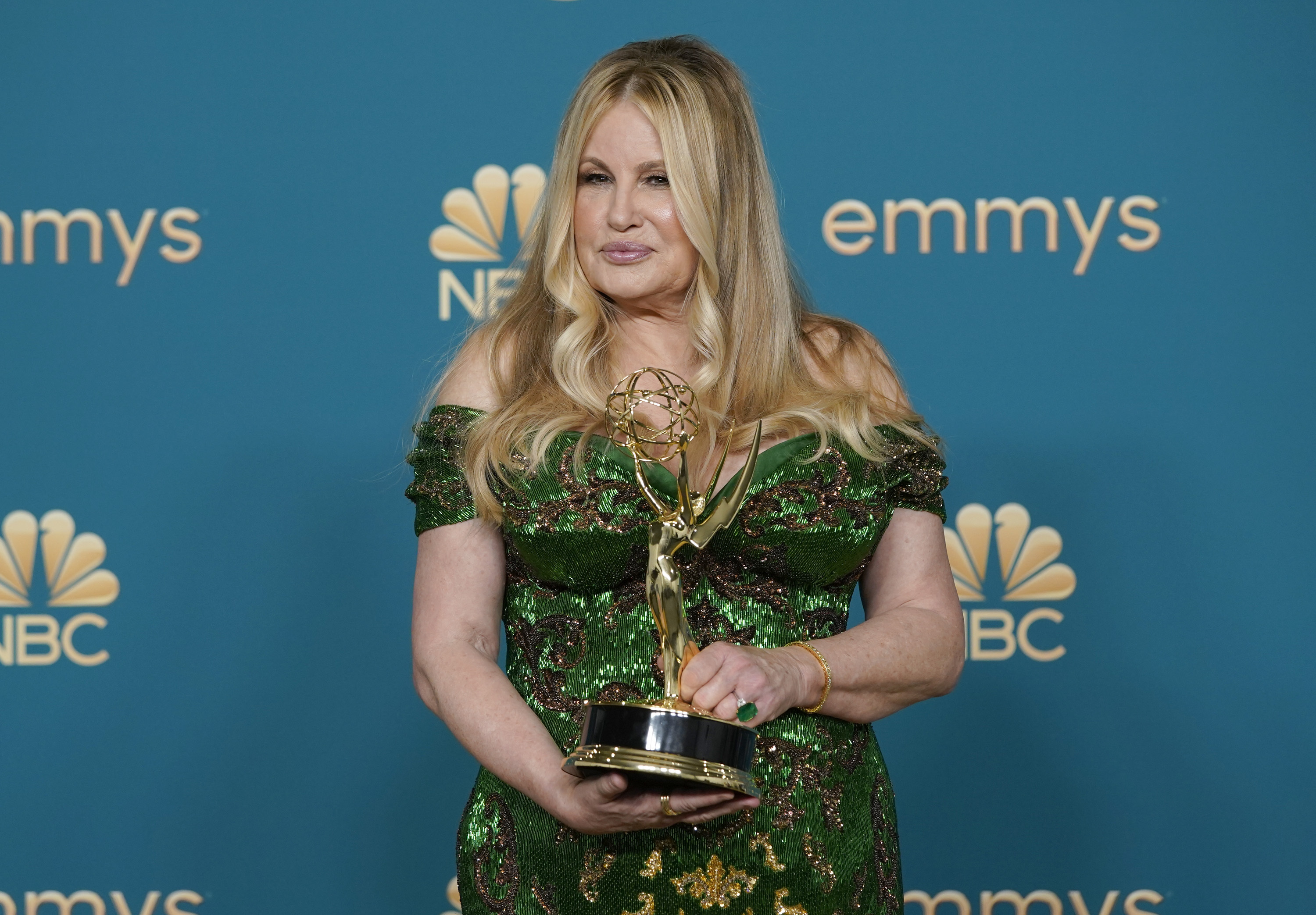 jennifer coolidge green dress Emmys 2022: and 'The White Lotus' were a big hit – Deseret News Plus size formal dresses