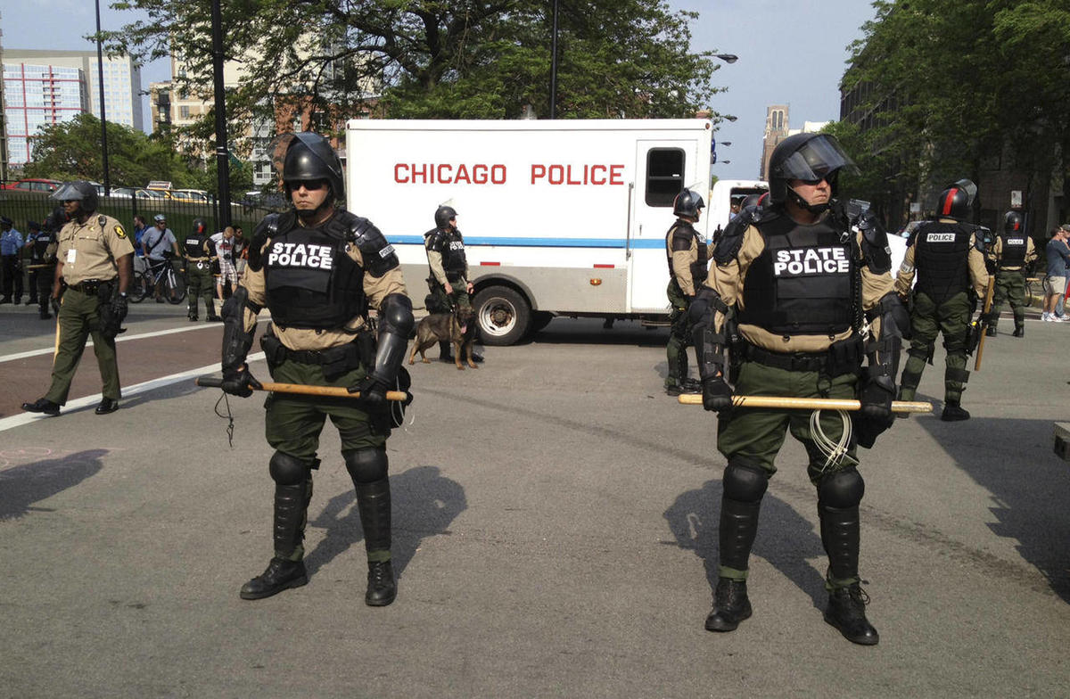 Chicago Police Riot Gear