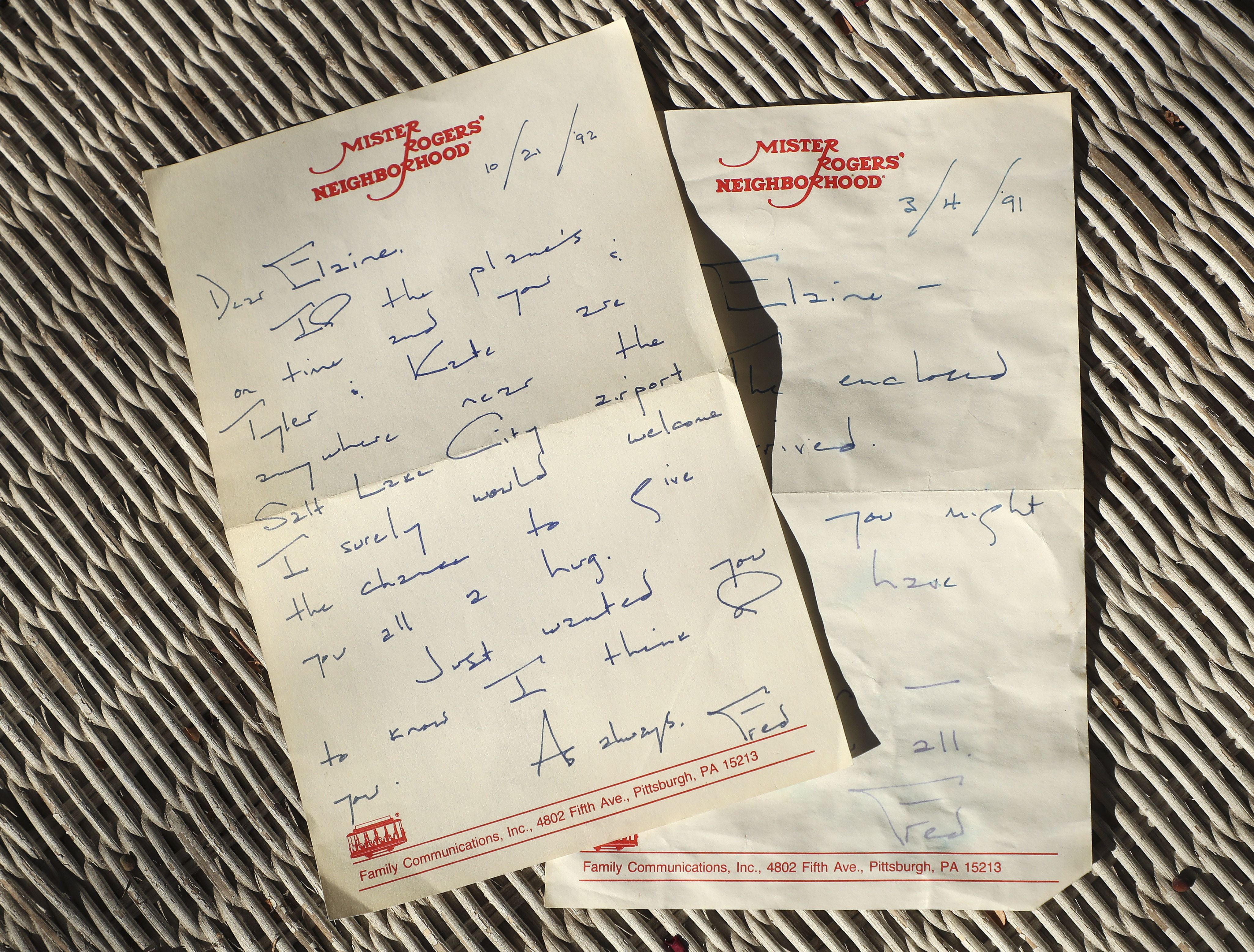 As always, Fred': The hidden story of Mister Rogers' many letters – Deseret News