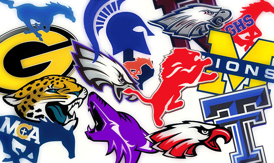 best high school football logos