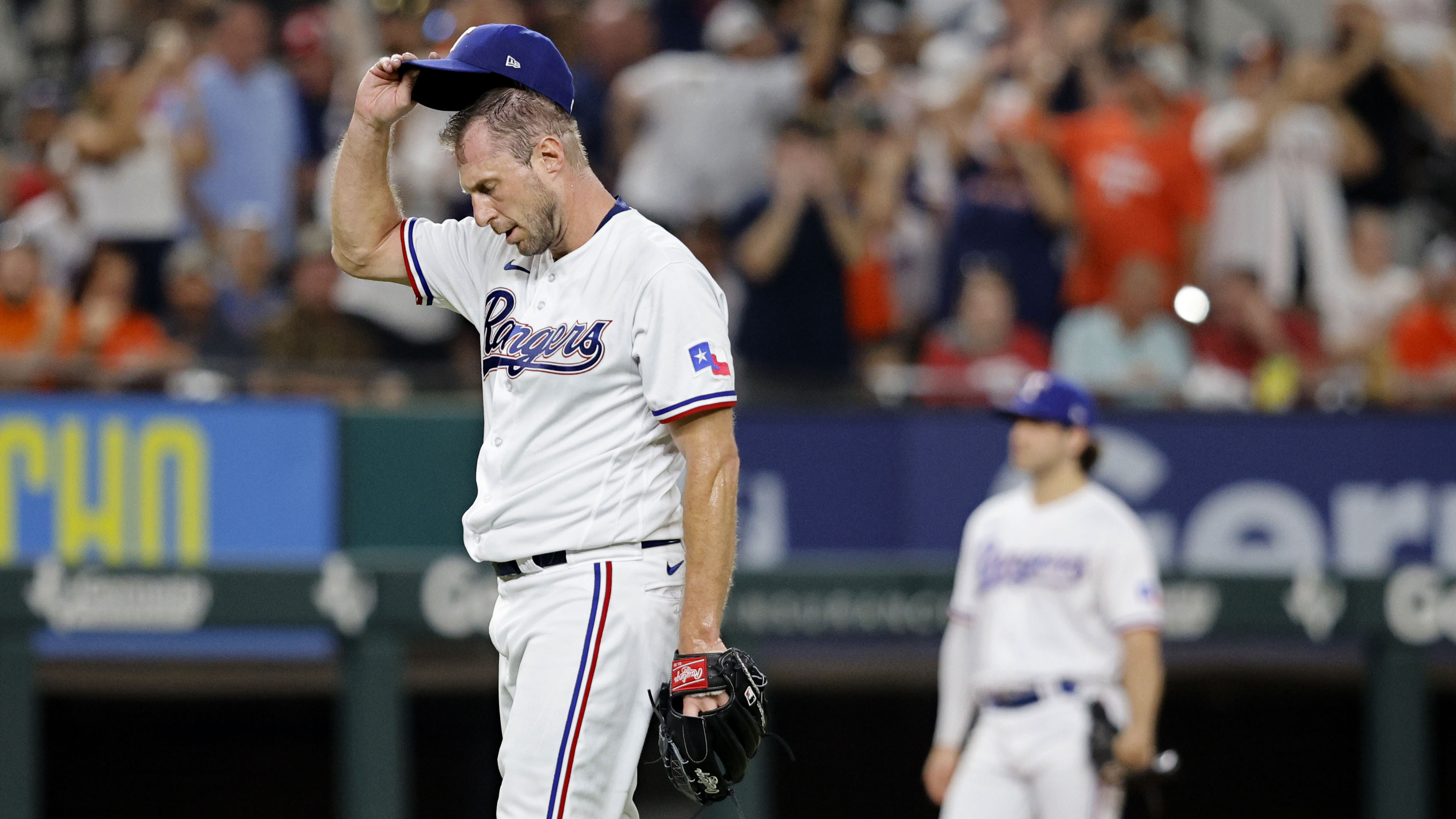 Houston Astros: Texas Rangers avoid sweep with blowout in chippy game