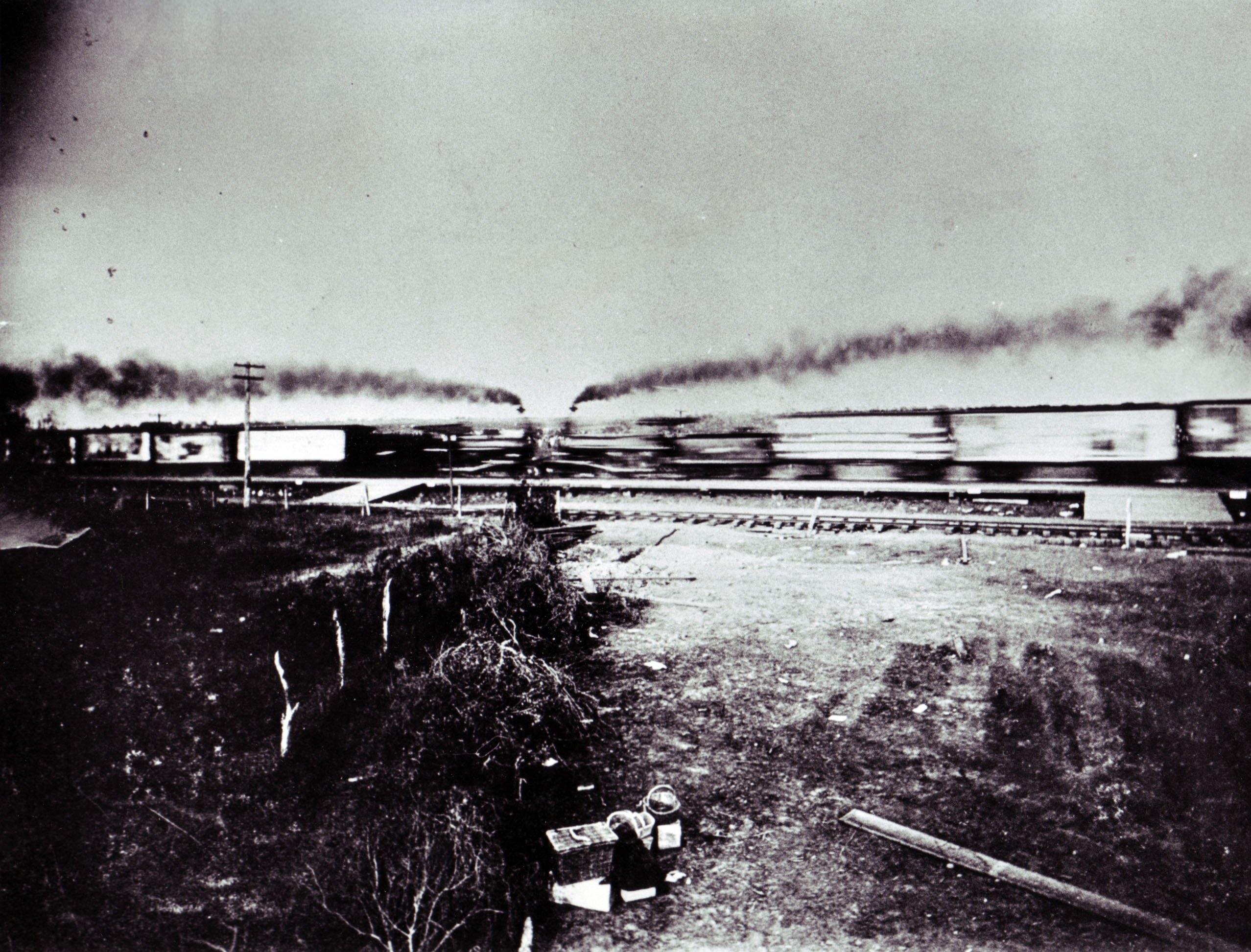 steam train crash