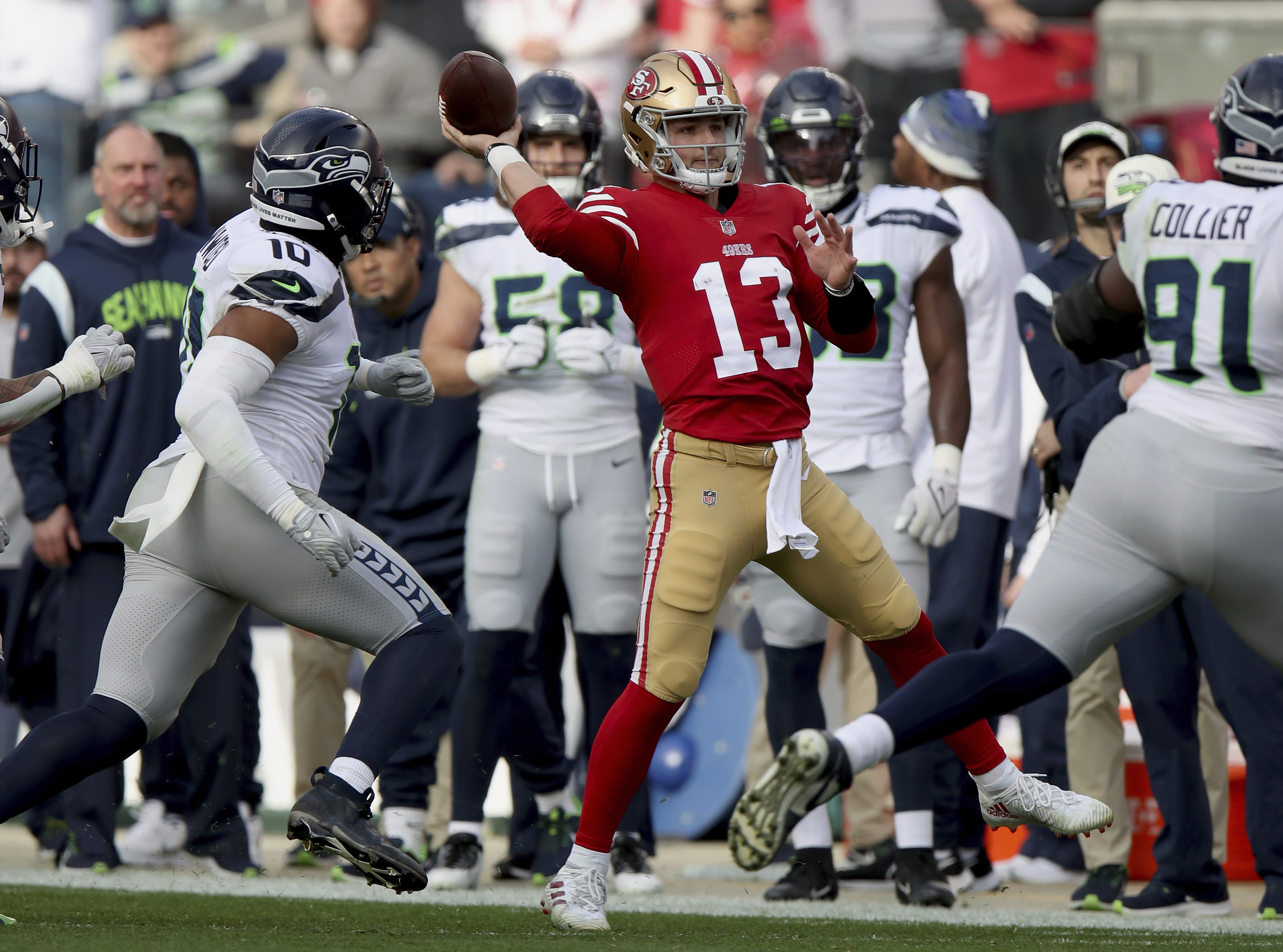 49ers vs. Seahawks: 5 ways to win Brock Purdy's playoff debut