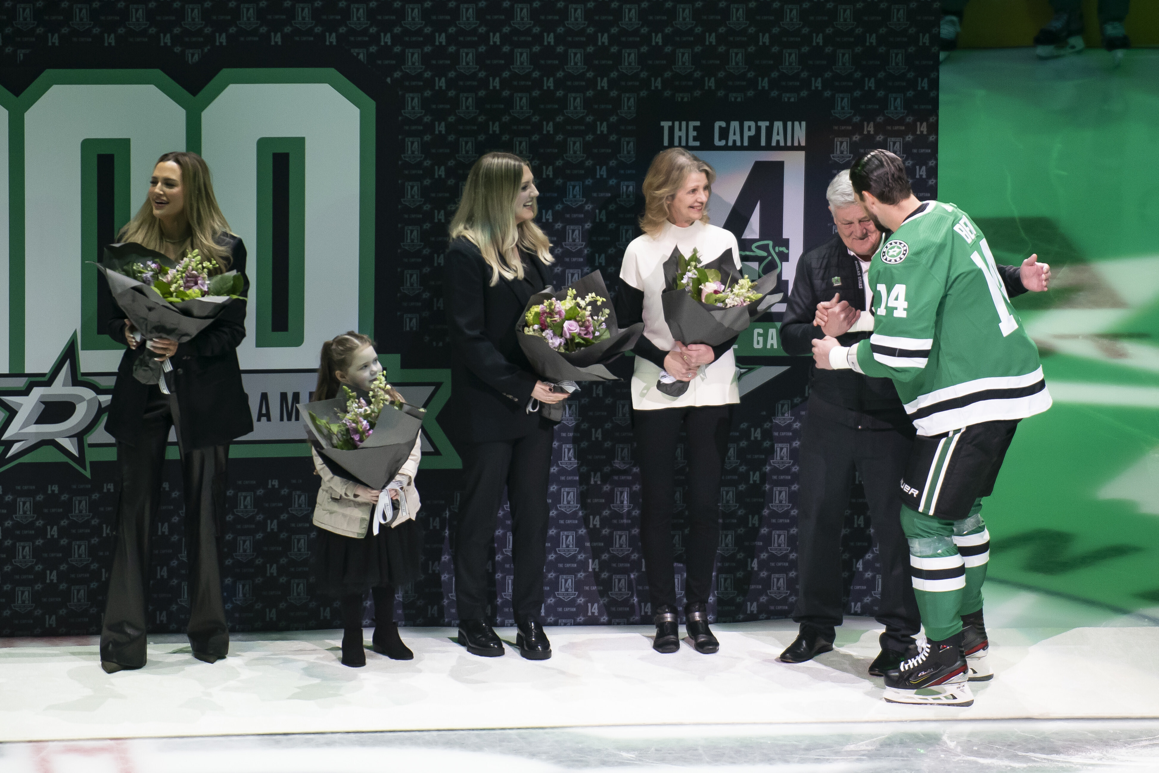 2023 Dallas Stars Jamie Benn 1000th NHL Game Ceremony – Patch